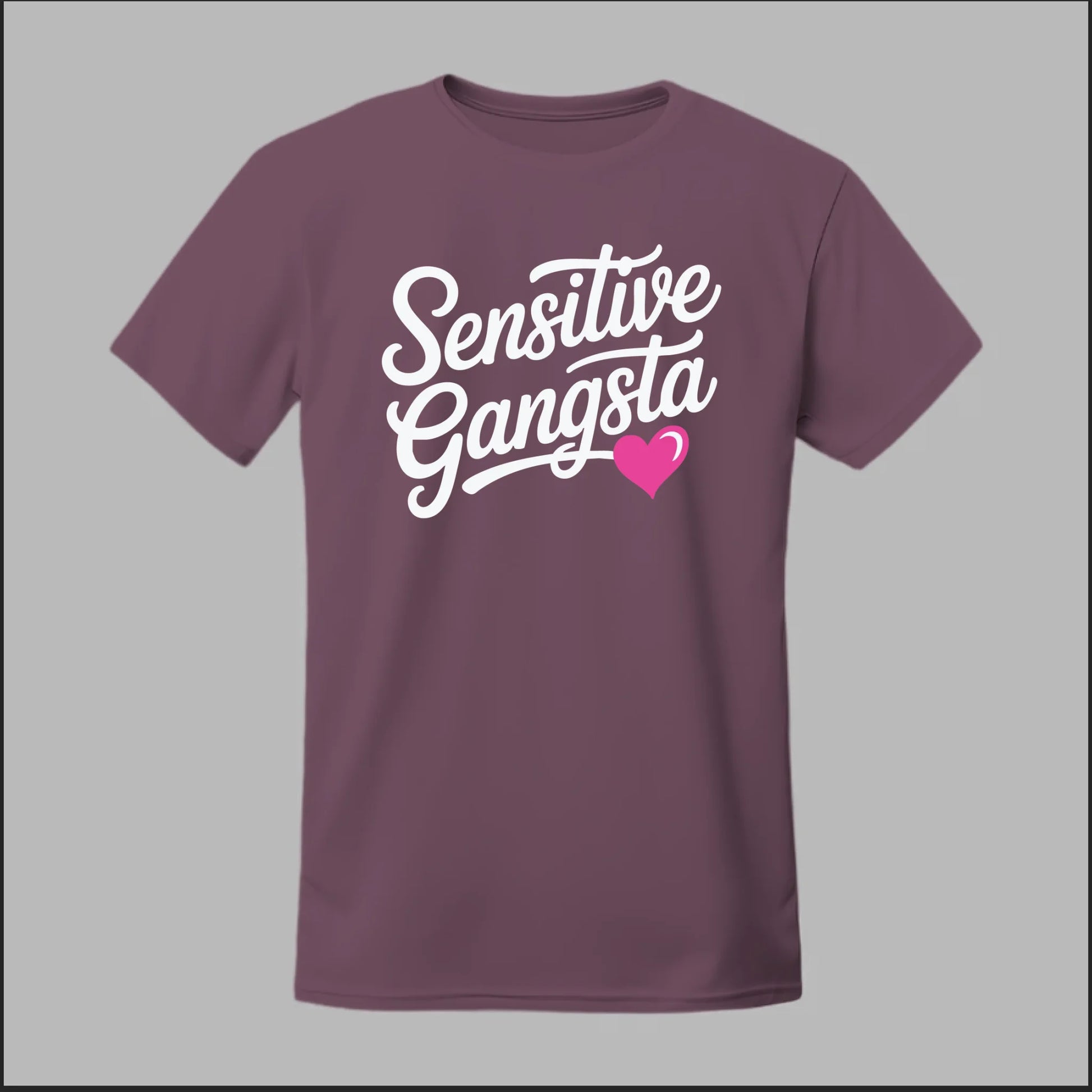 Front Heather Maroon