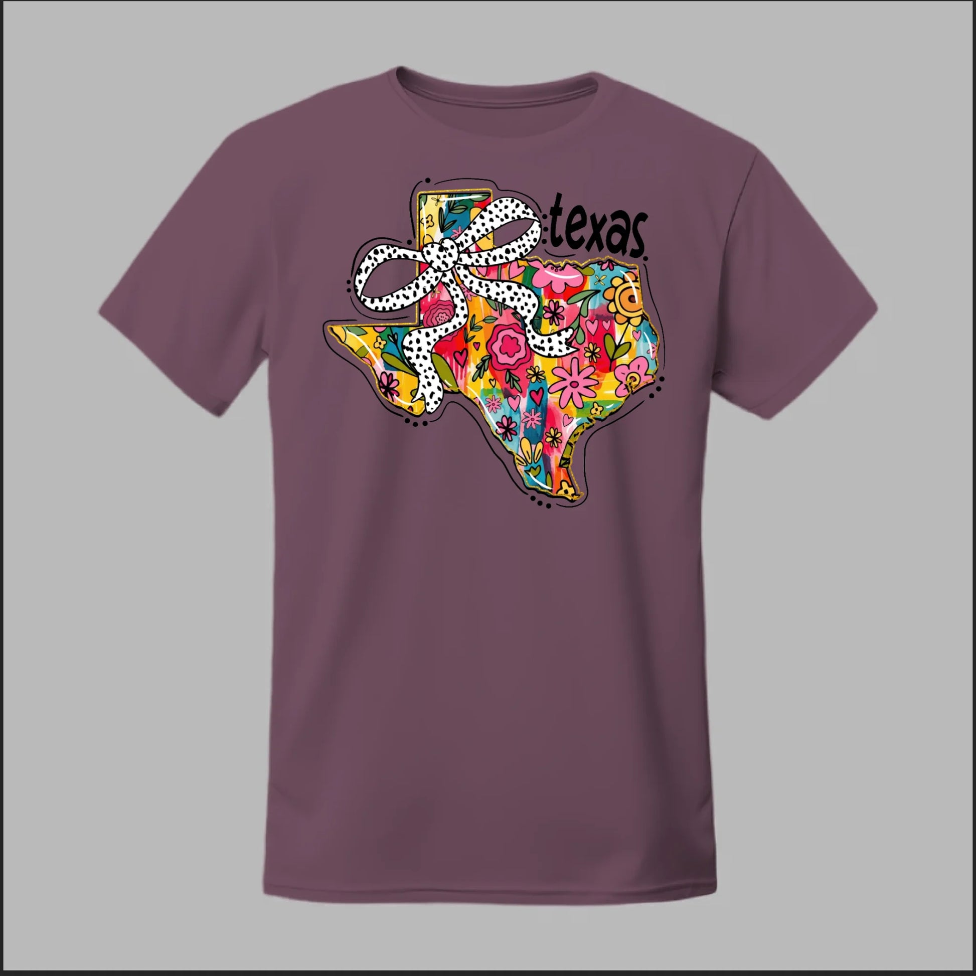 Front Heather Maroon