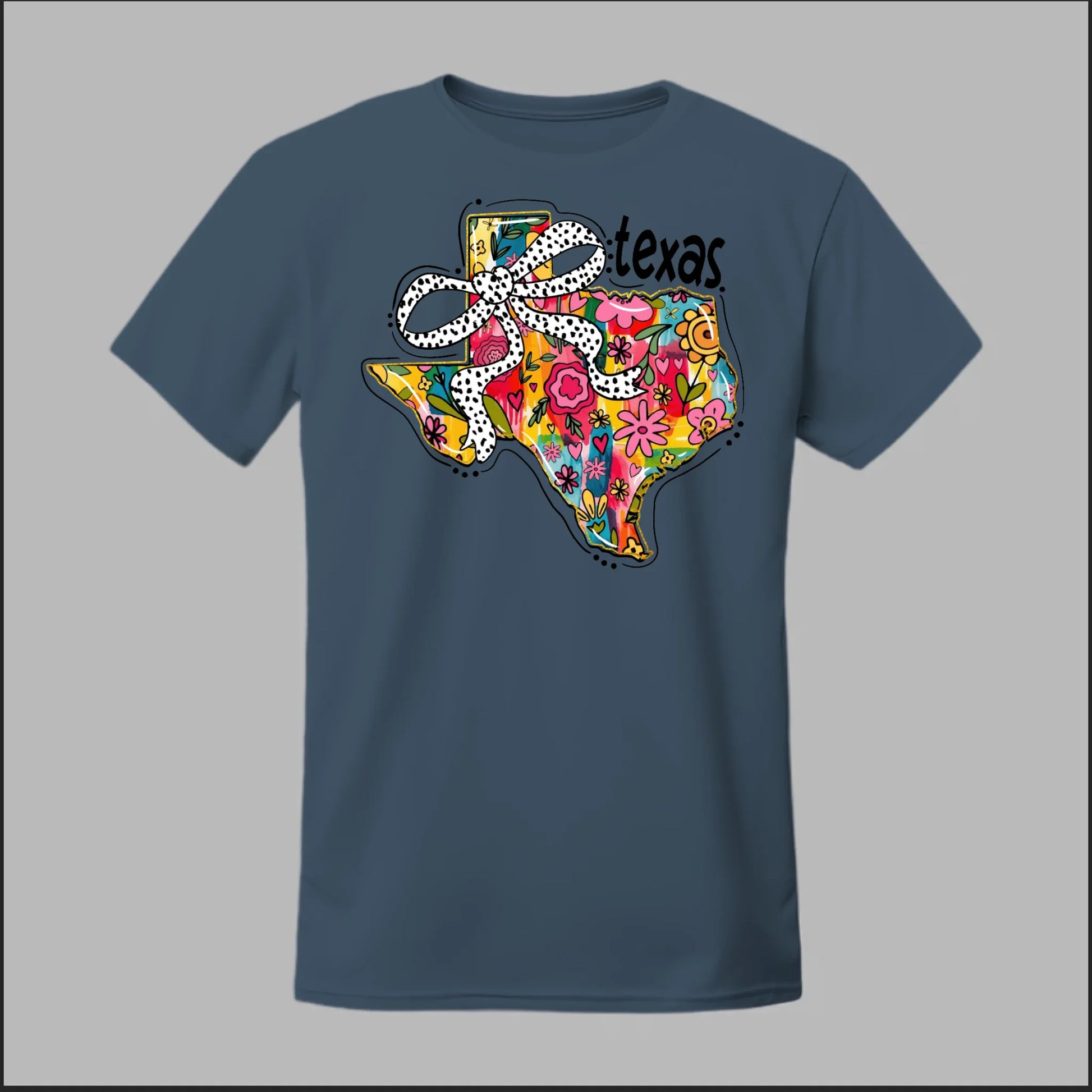 Front Heather Navy