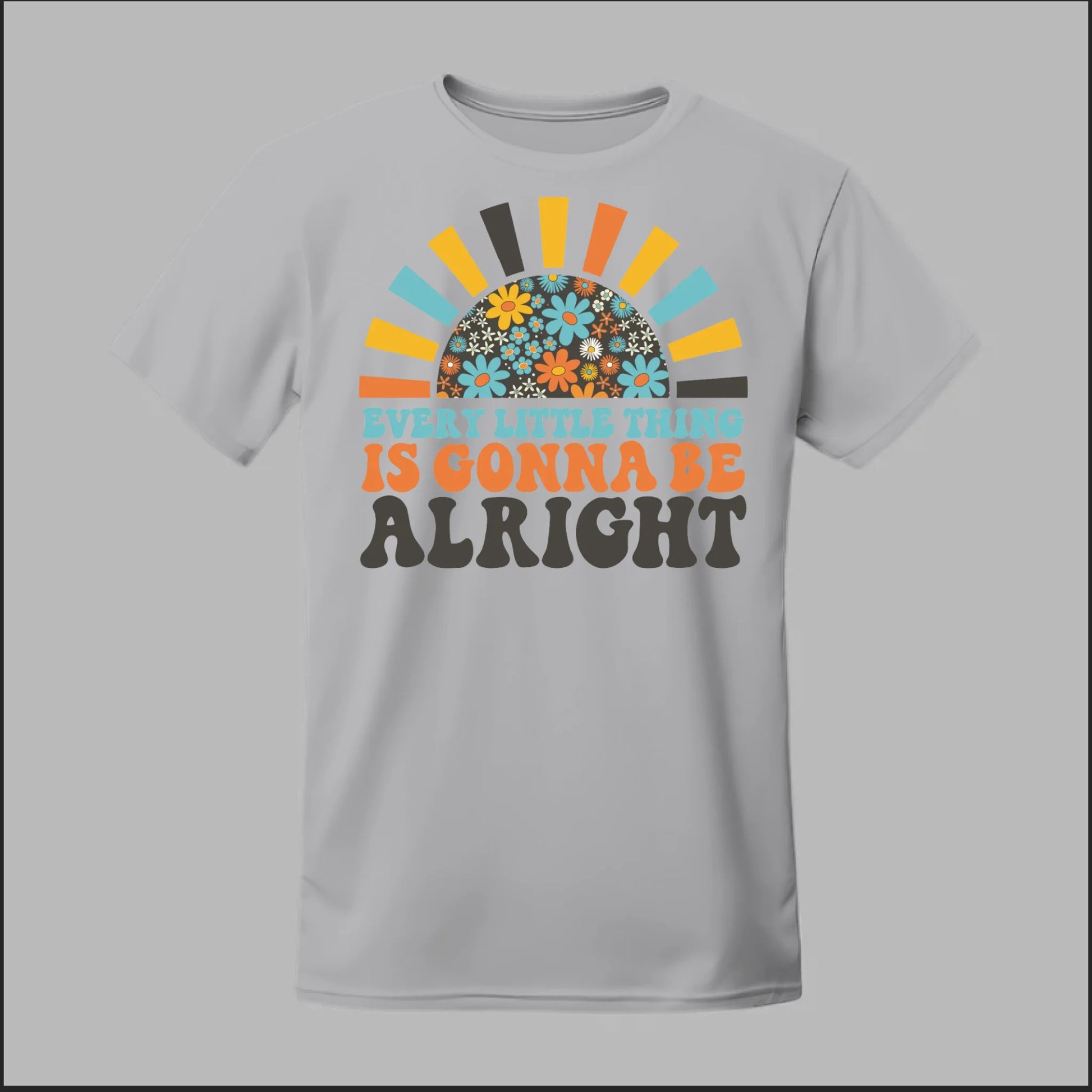 Front Ring Spun Sport Grey
