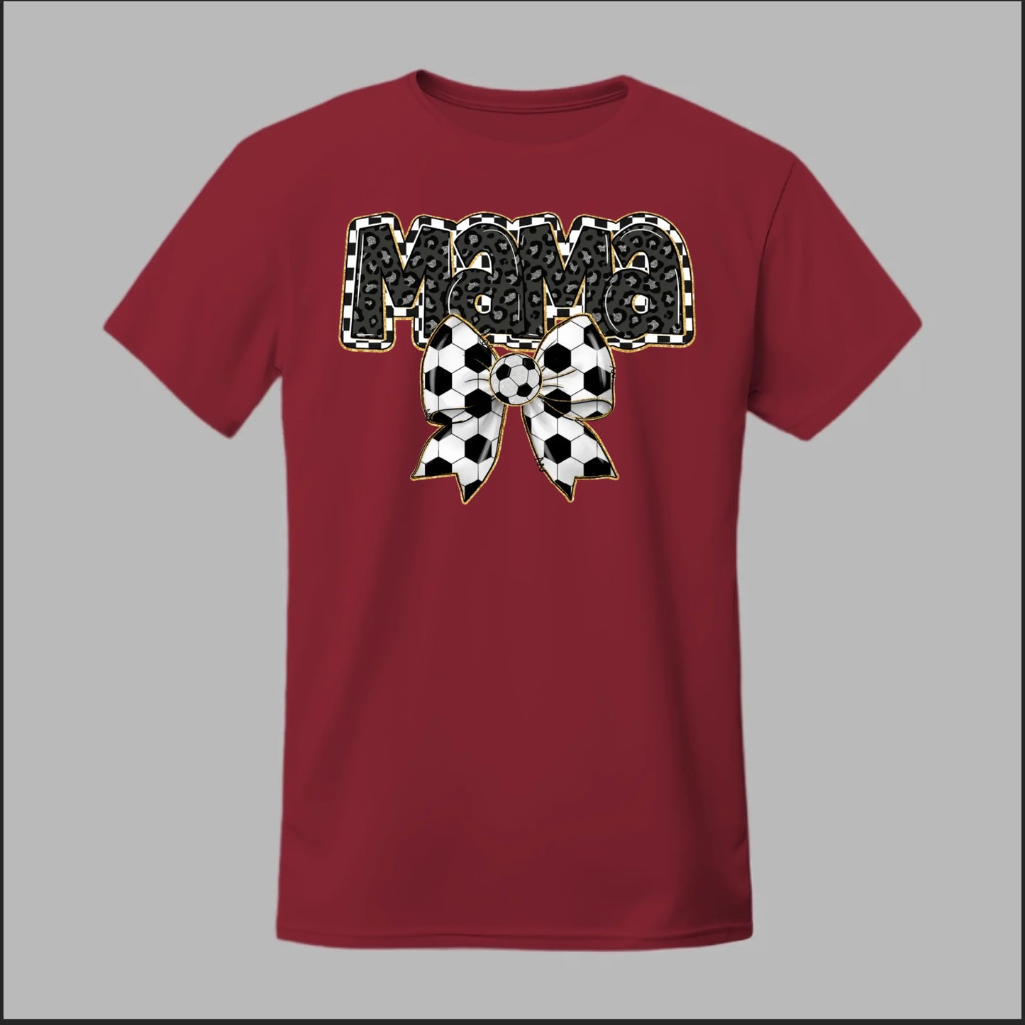 Soccer Mama Glam Tee
