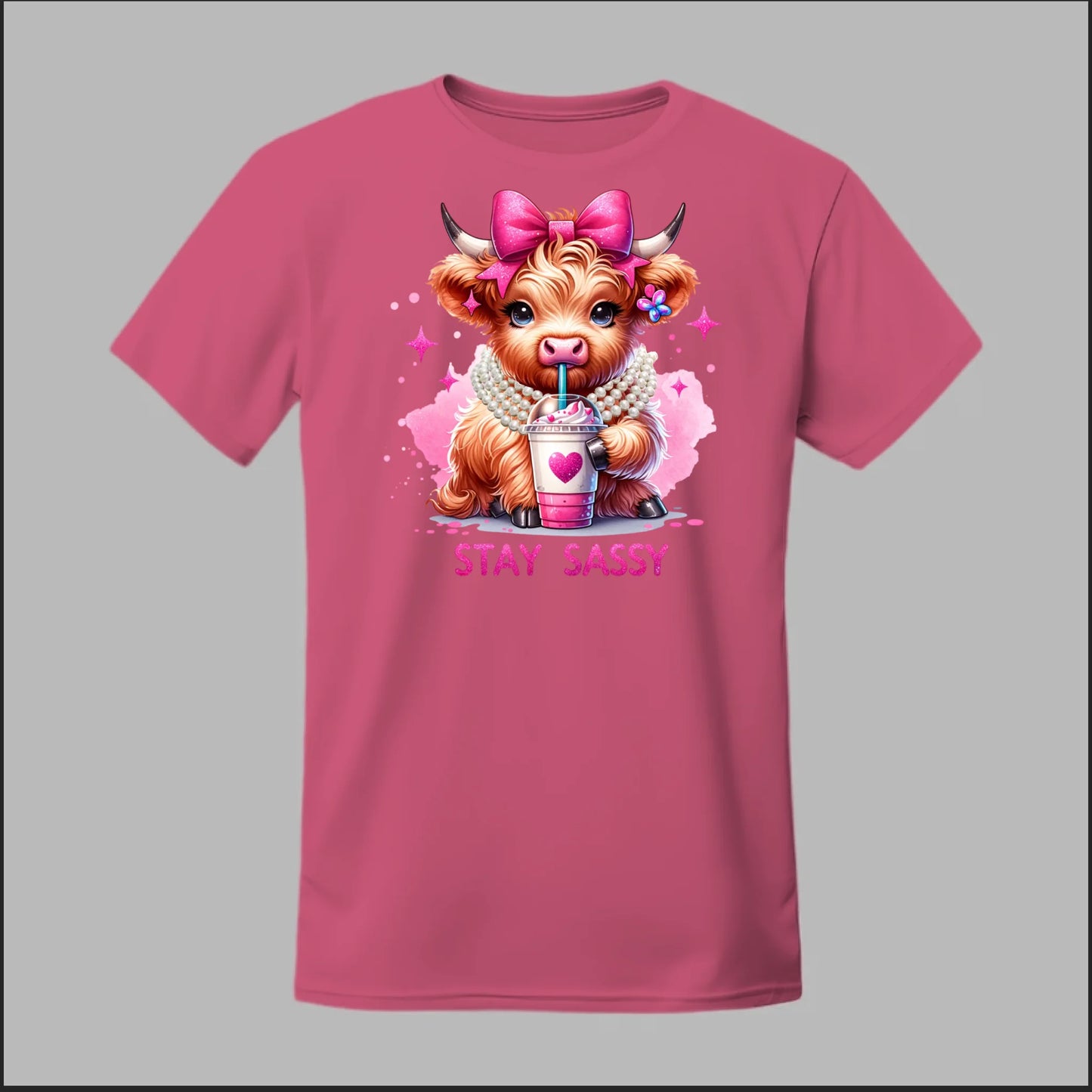 Stay Sassy Highland Tee