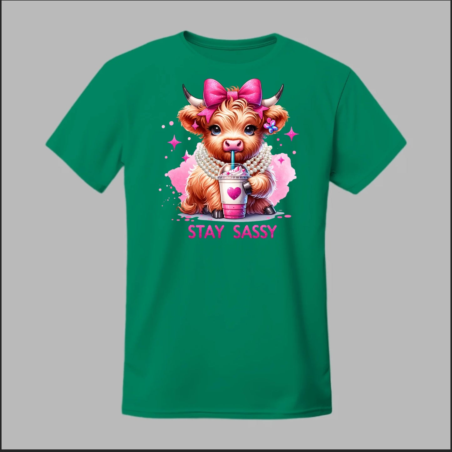 Stay Sassy Highland Tee