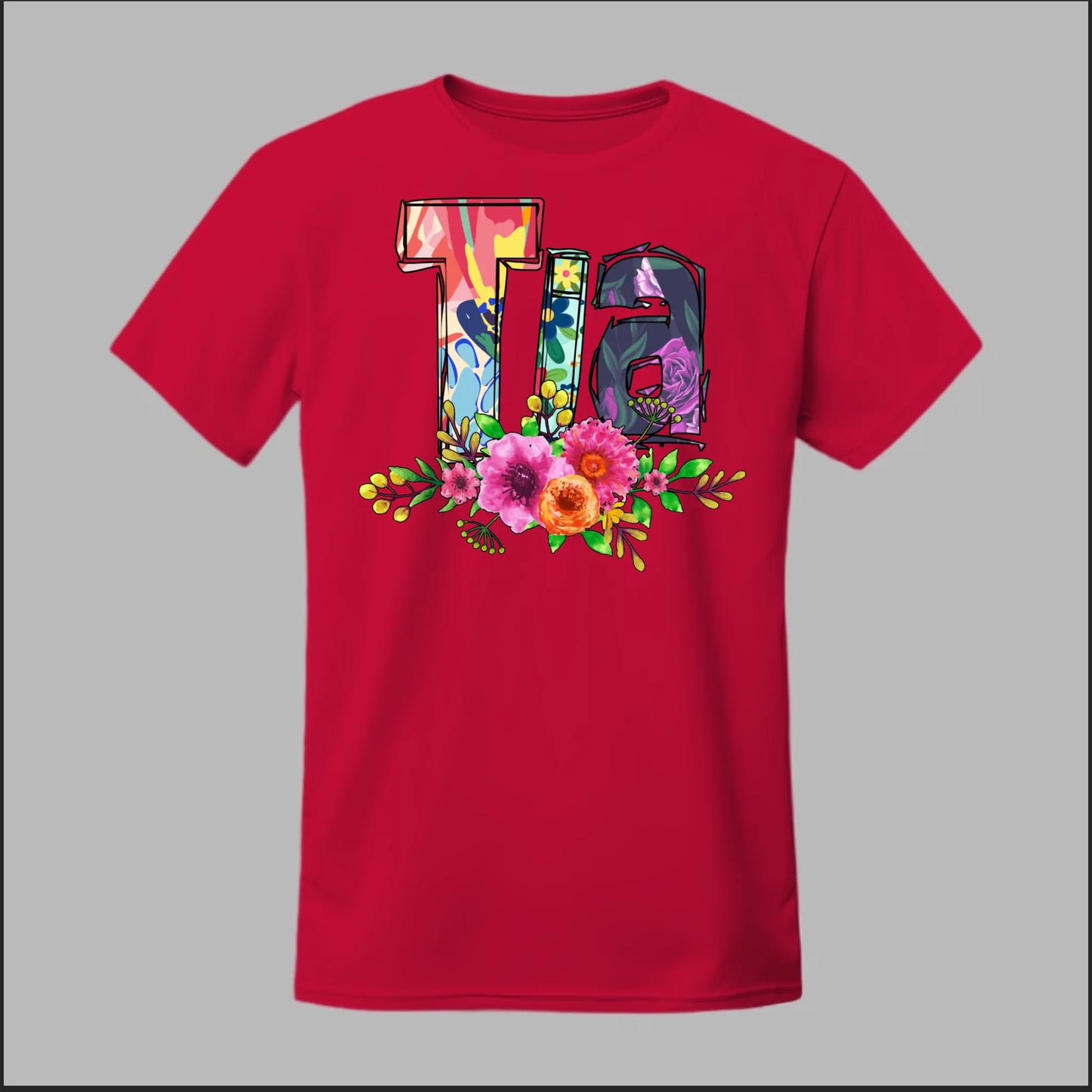 Floral Tía Tee