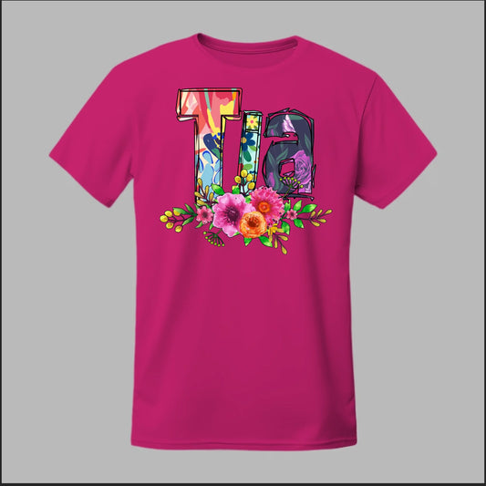 Floral Tía Tee