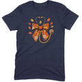 Fall Floral Stethoscope Tee