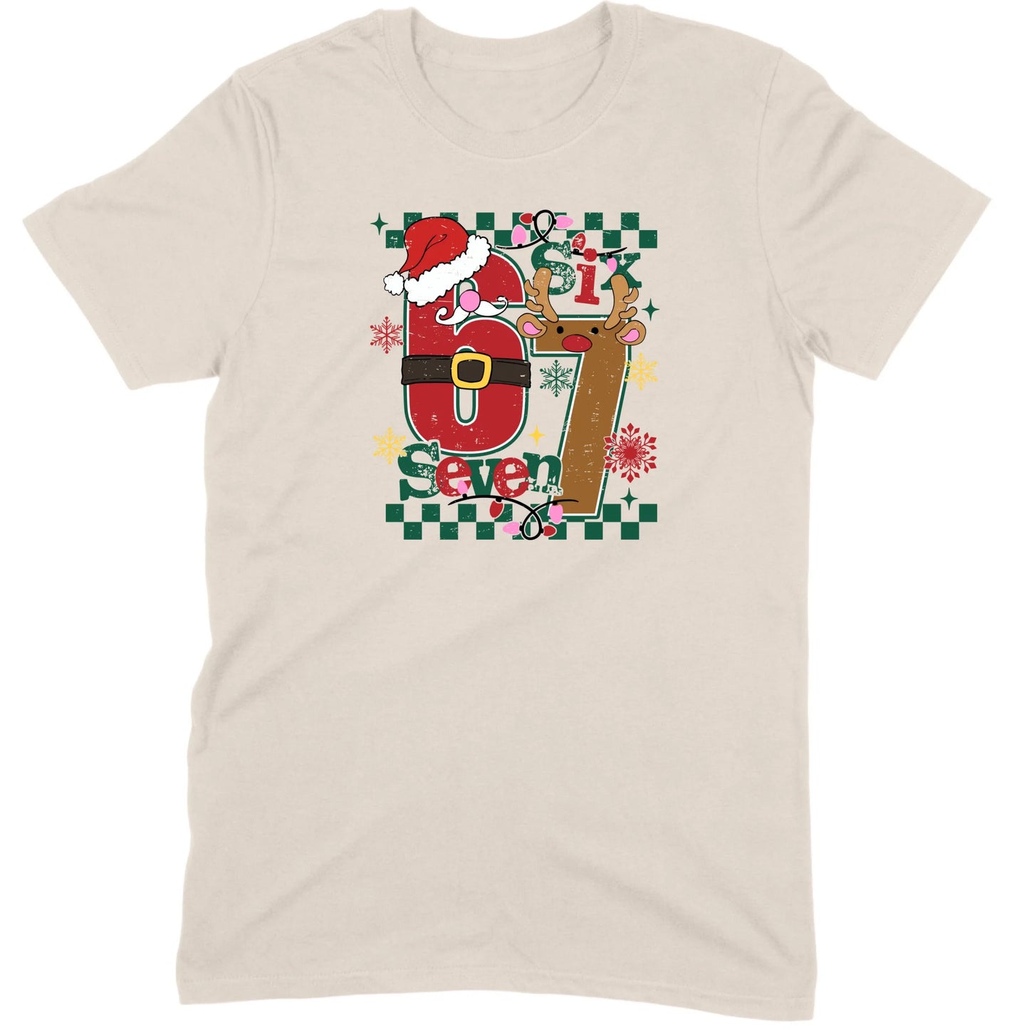 67 Santa & Reindeer Tee