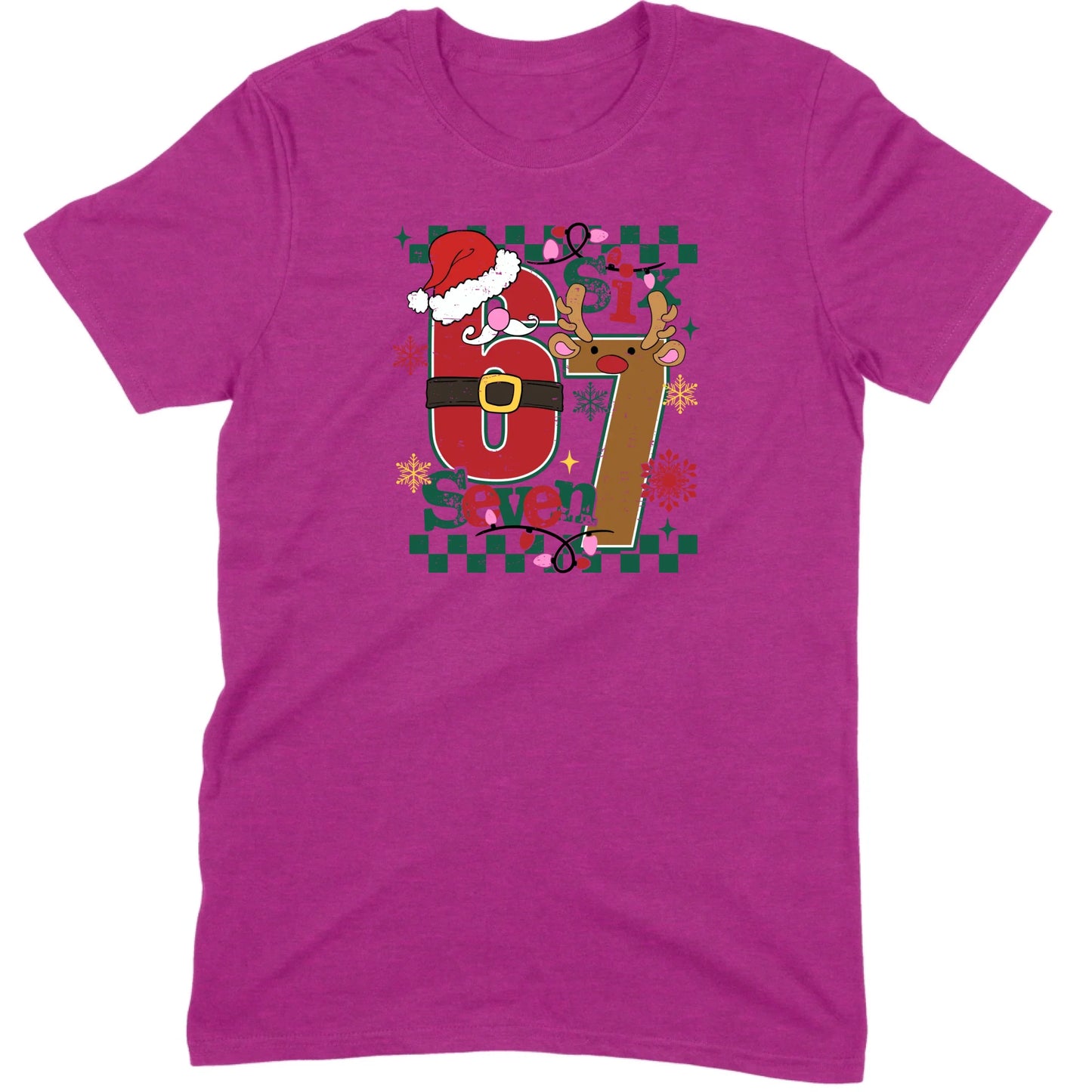 67 Santa & Reindeer Tee