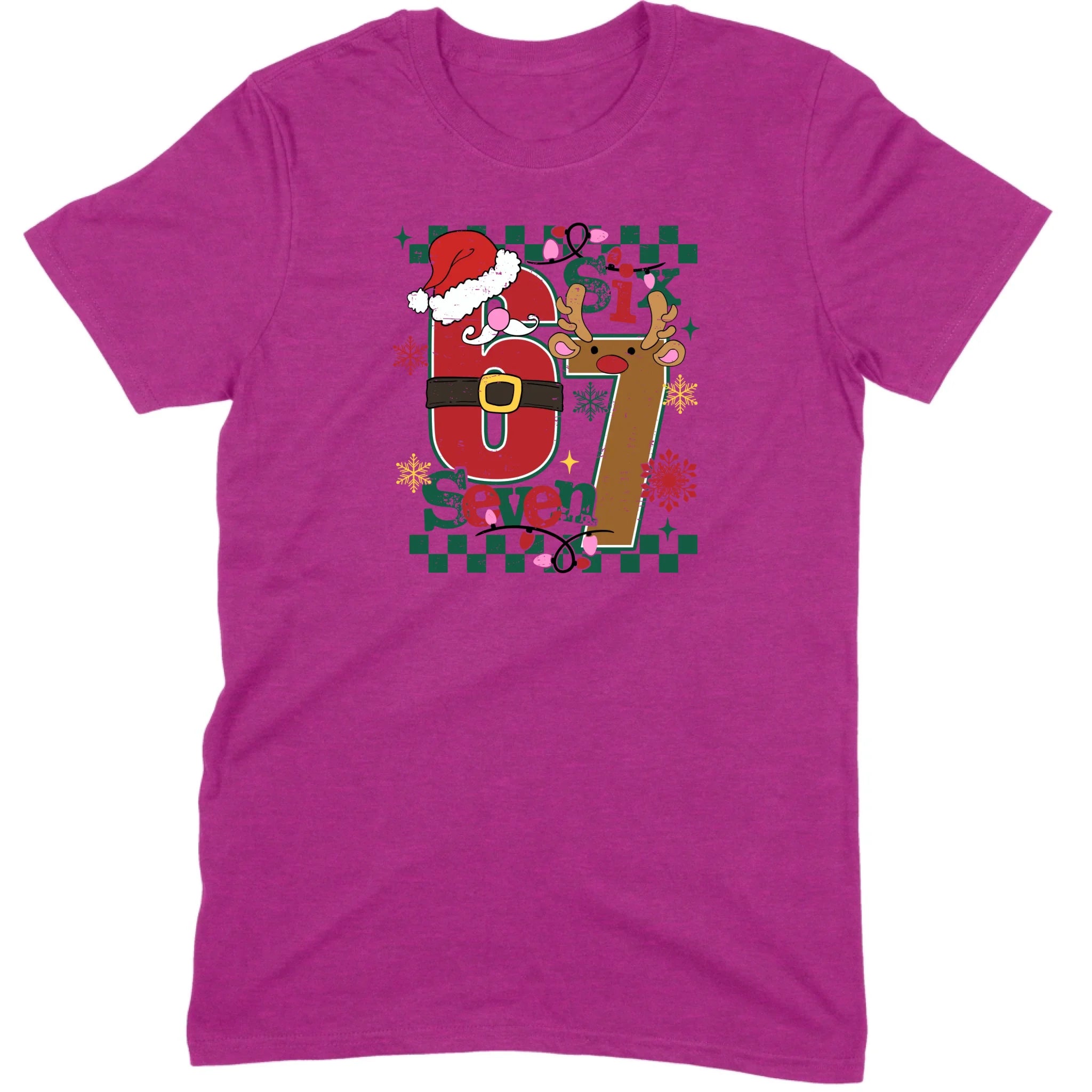 67 Santa & Reindeer Tee