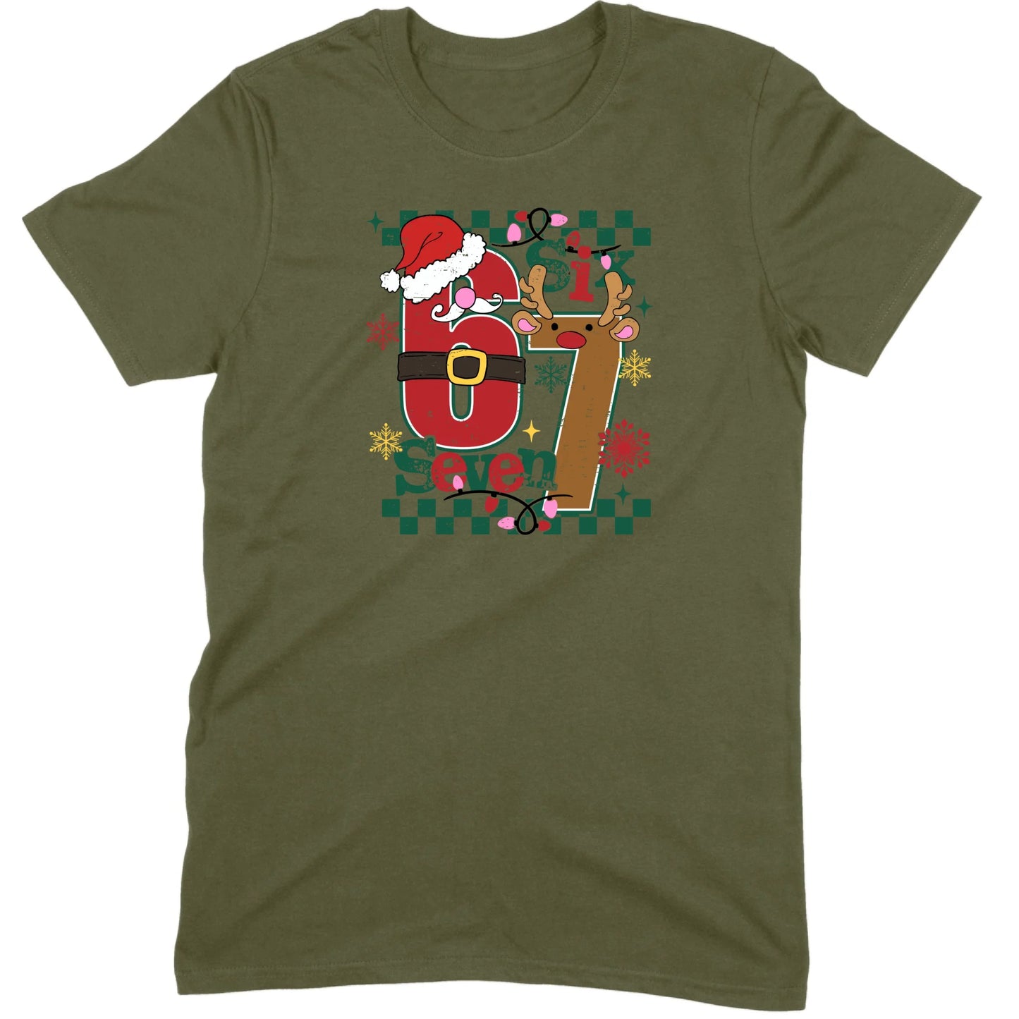 67 Santa & Reindeer Tee