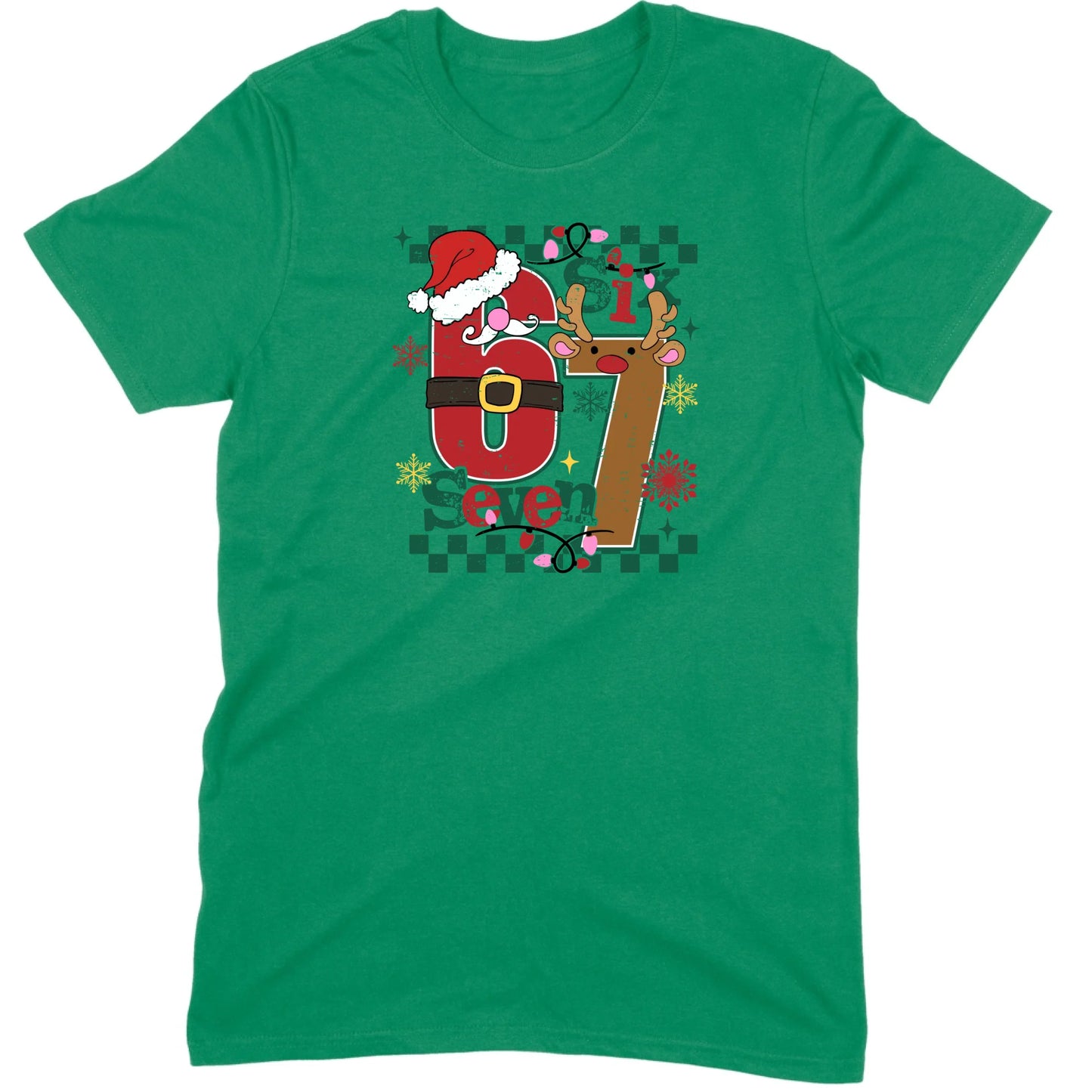 67 Santa & Reindeer Tee