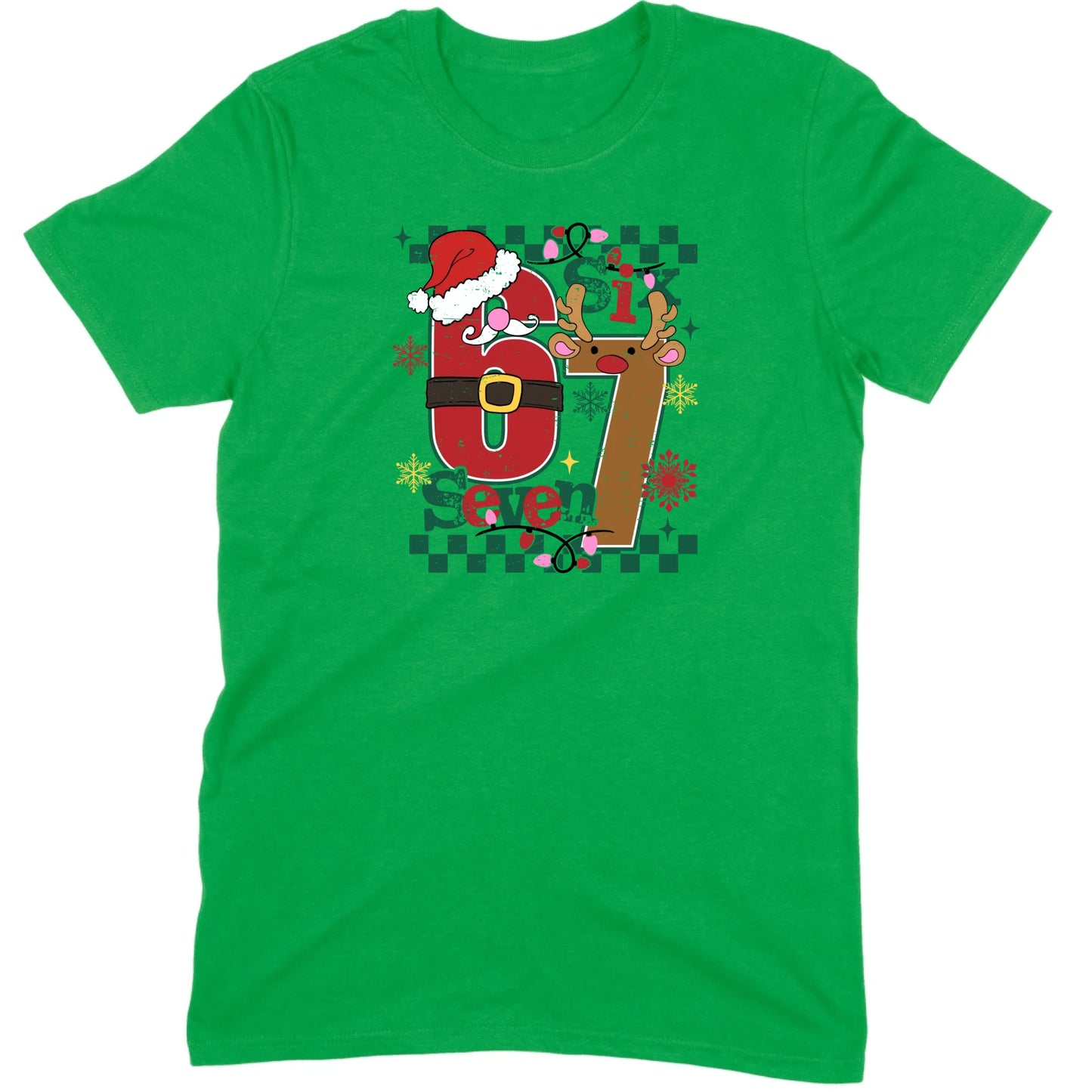 67 Santa & Reindeer Tee