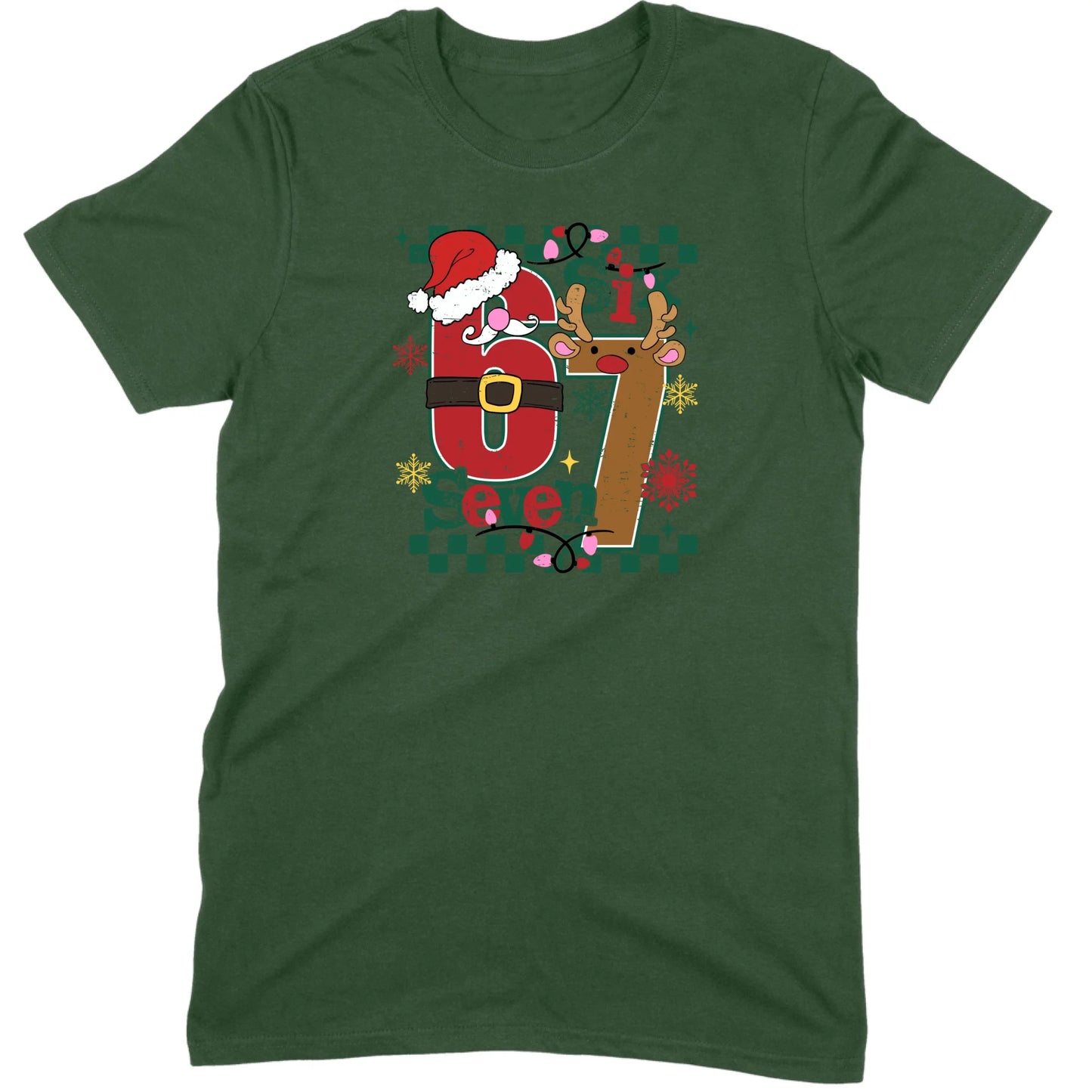 67 Santa & Reindeer Tee