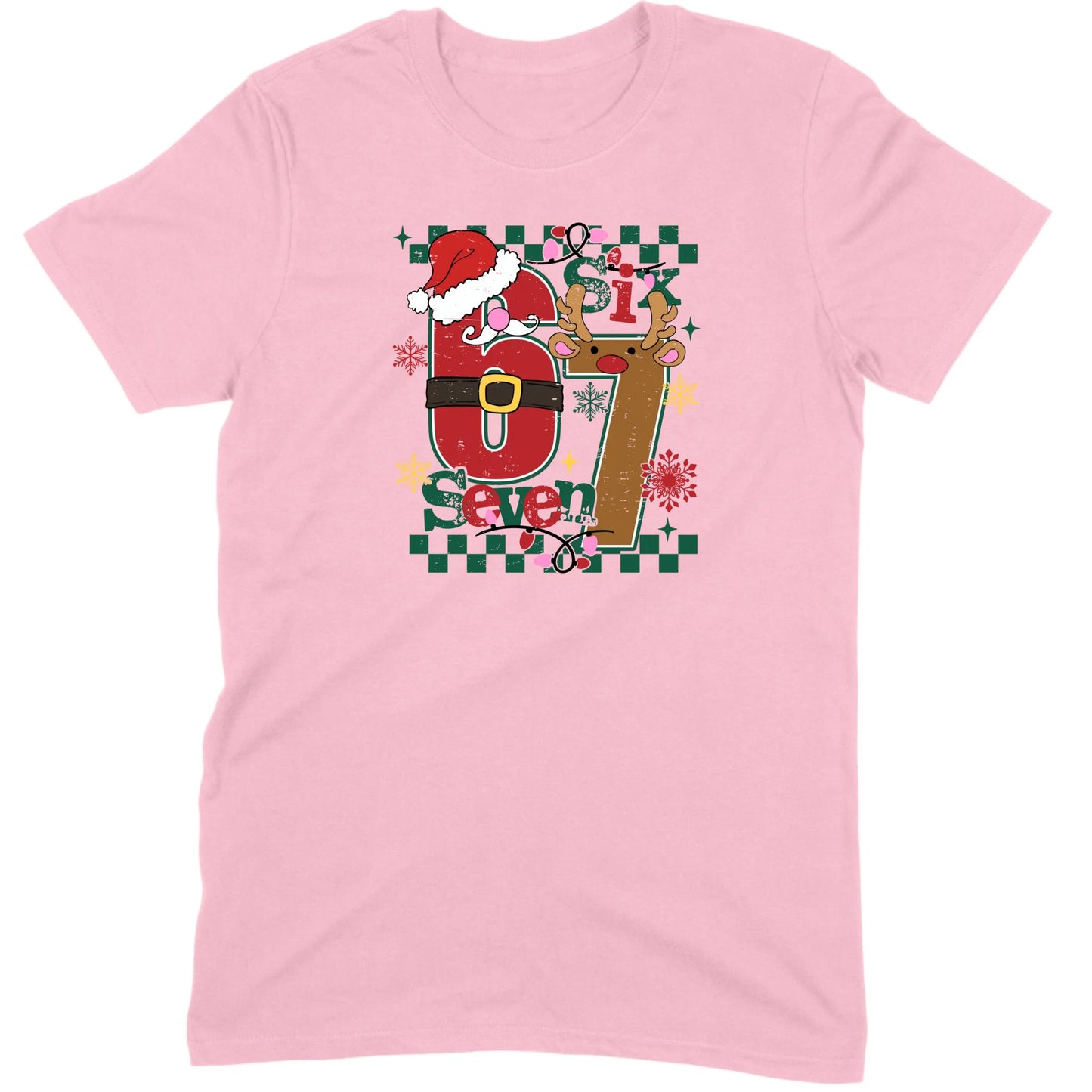 67 Santa & Reindeer Tee