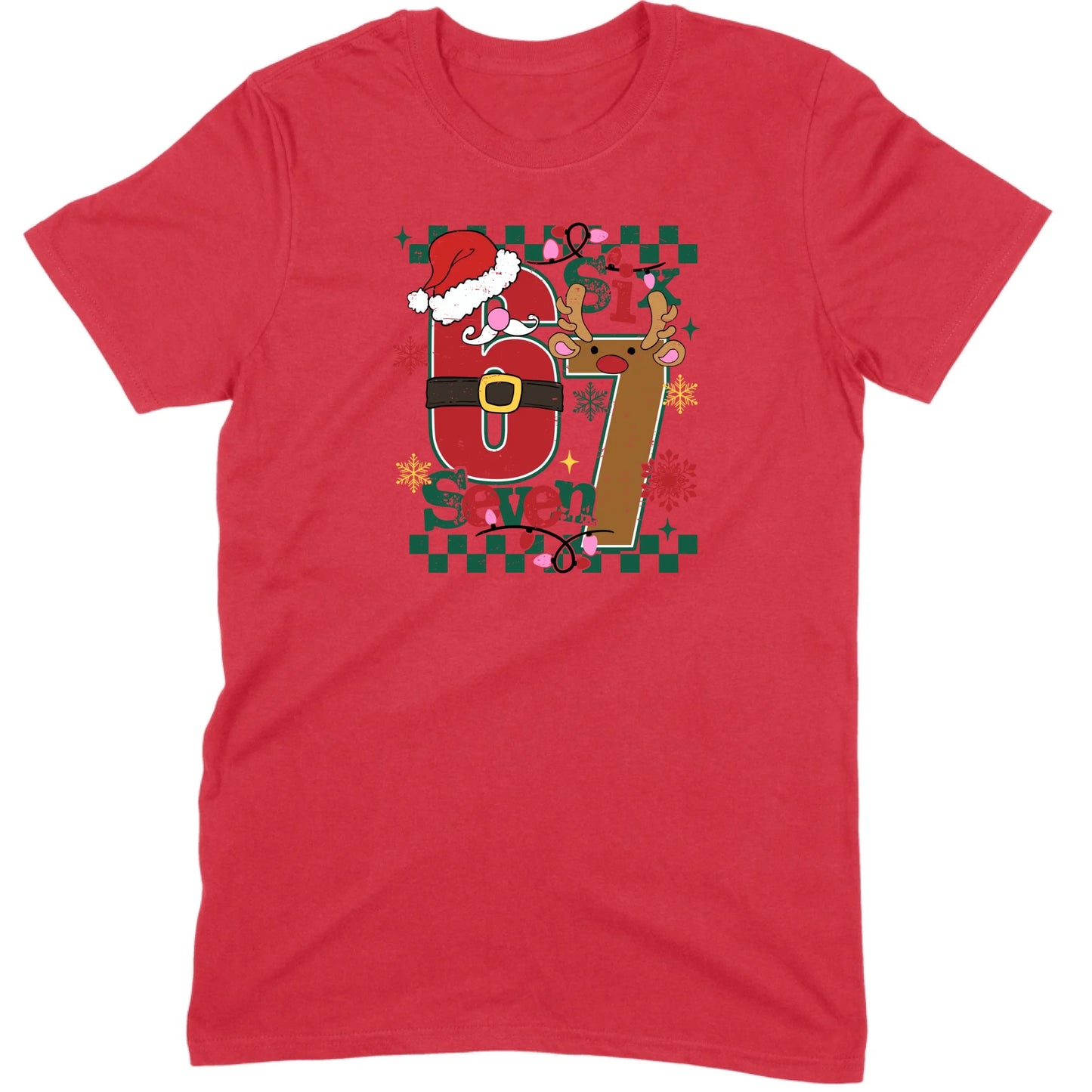67 Santa & Reindeer Tee