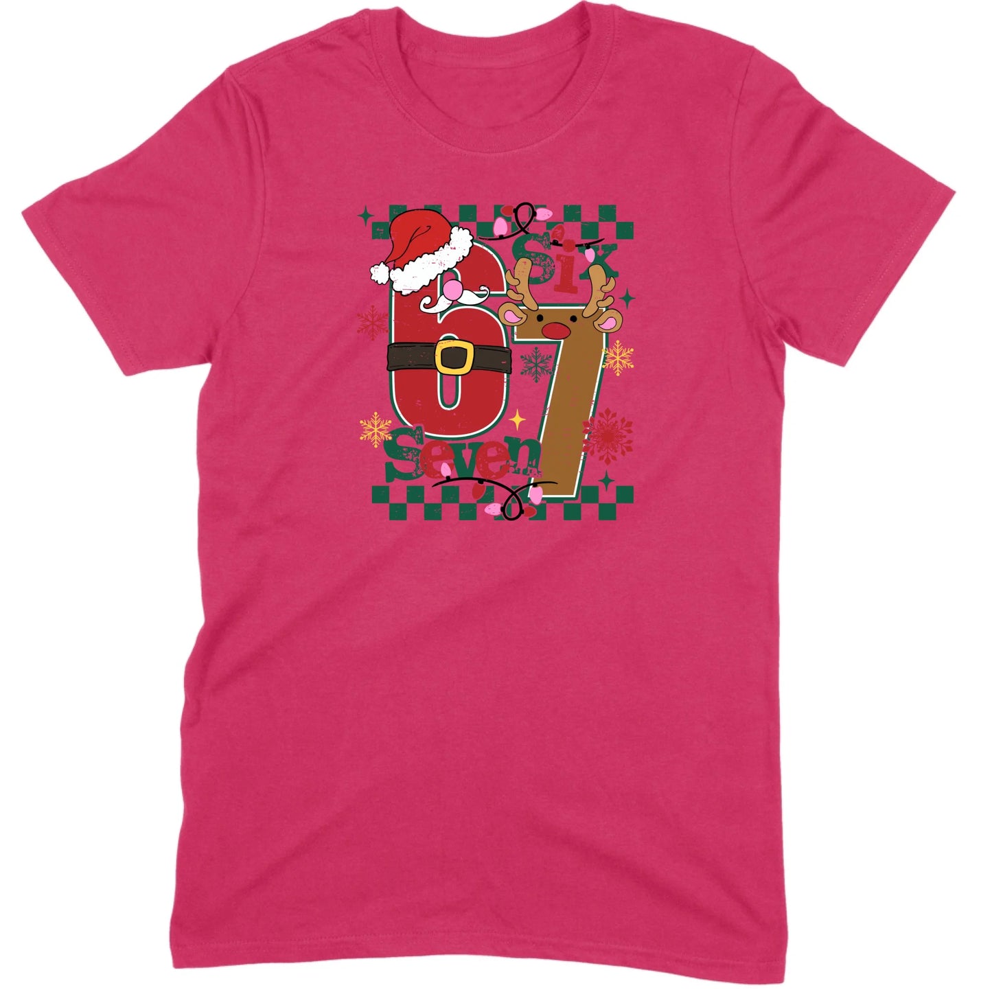 67 Santa & Reindeer Tee