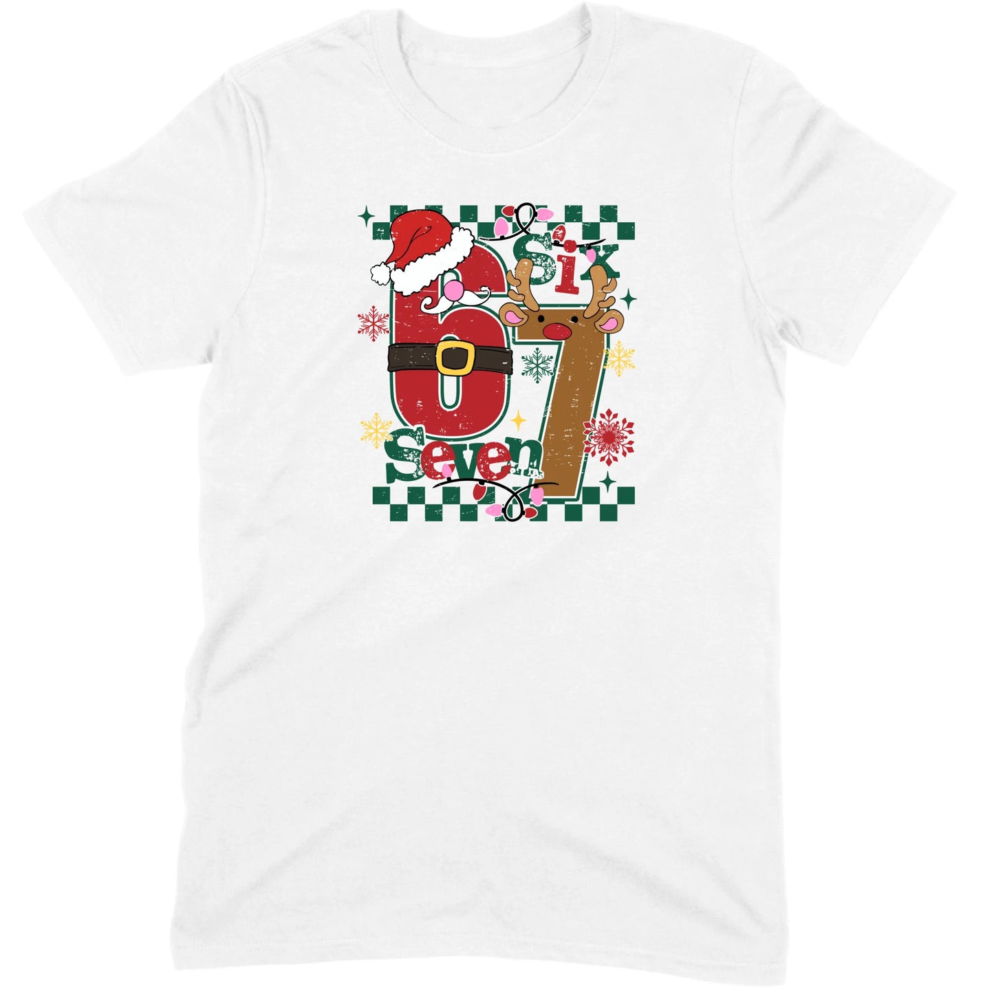 67 Santa & Reindeer Tee