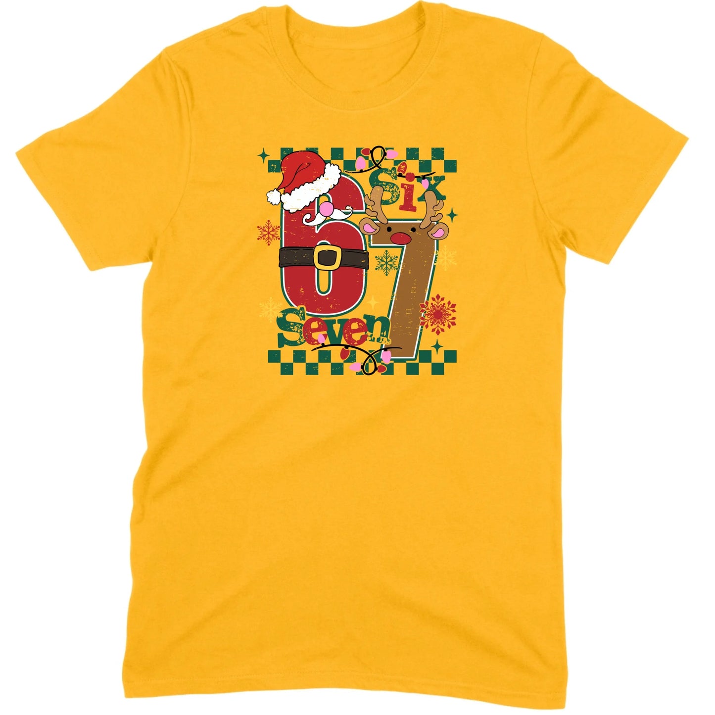67 Santa & Reindeer Tee