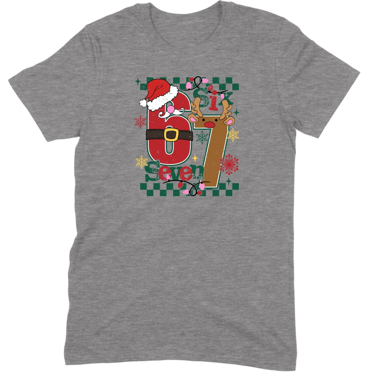 67 Santa & Reindeer Tee