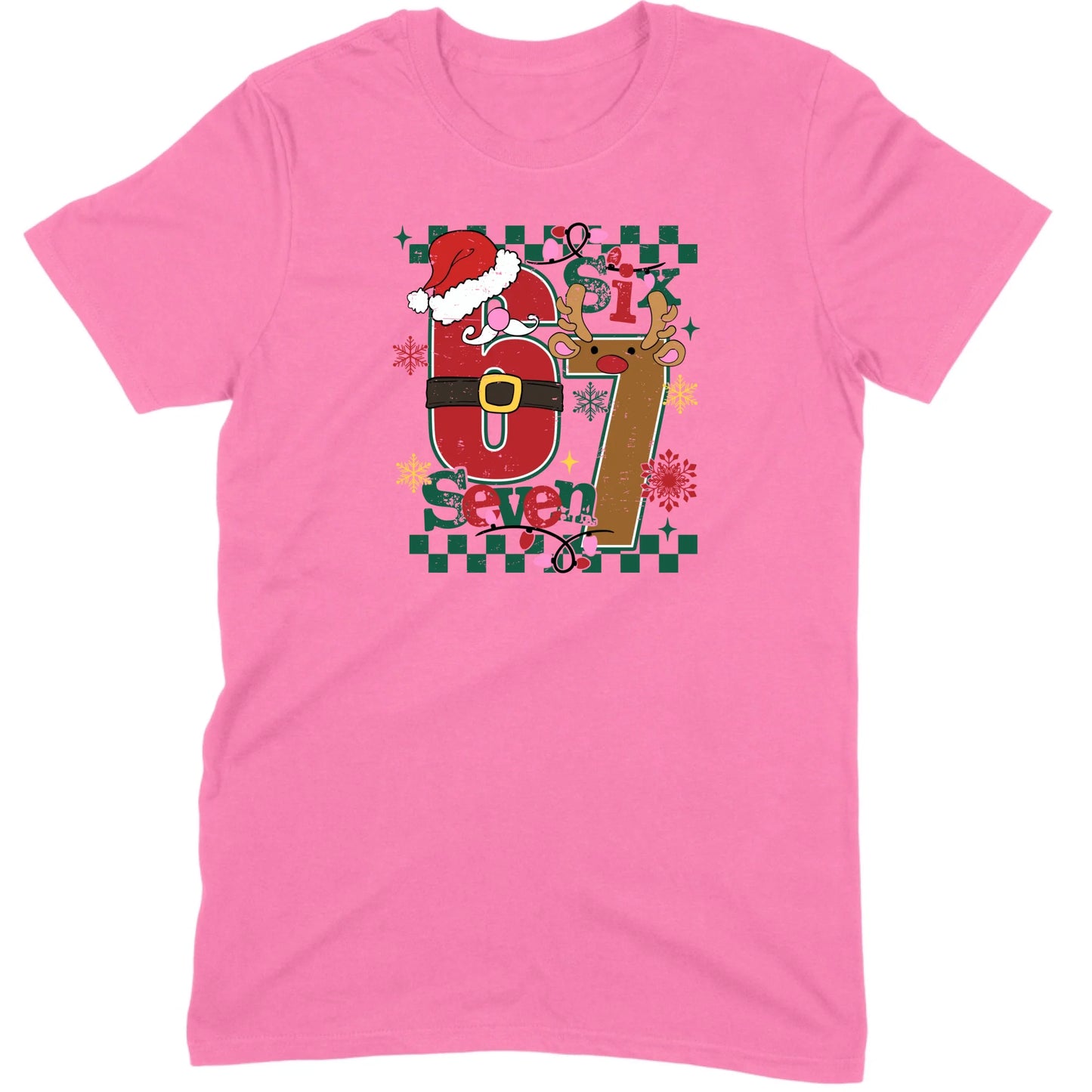 67 Santa & Reindeer Tee