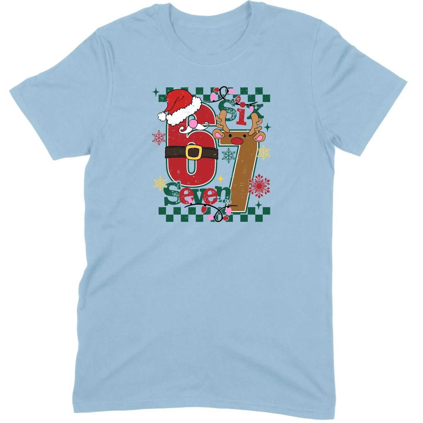 67 Santa & Reindeer Tee