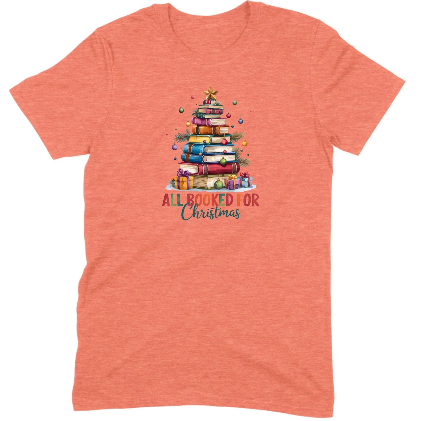 All Booked for Christmas Tee