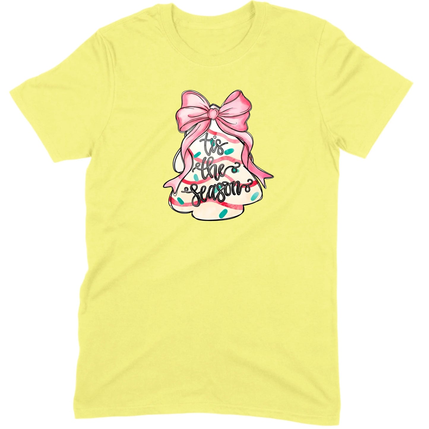 ’Tis The Season Bow Tree Tee