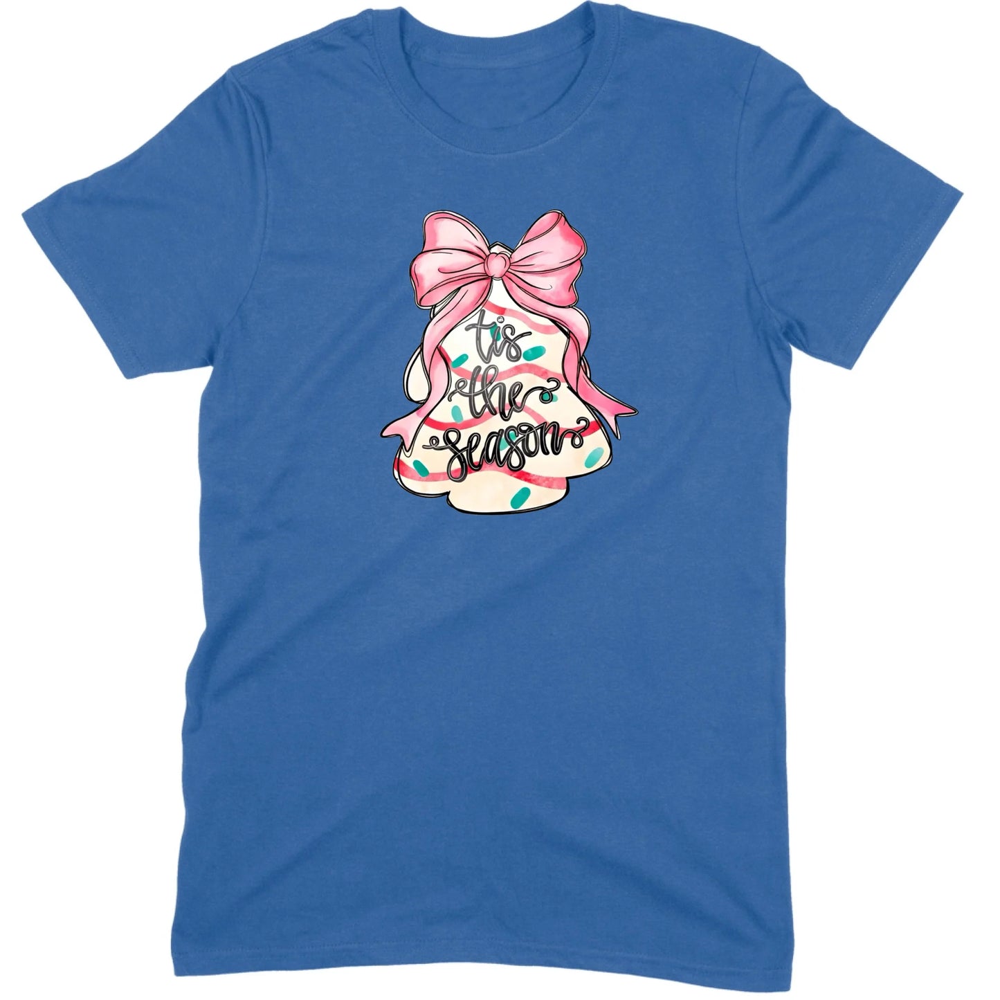 ’Tis The Season Bow Tree Tee