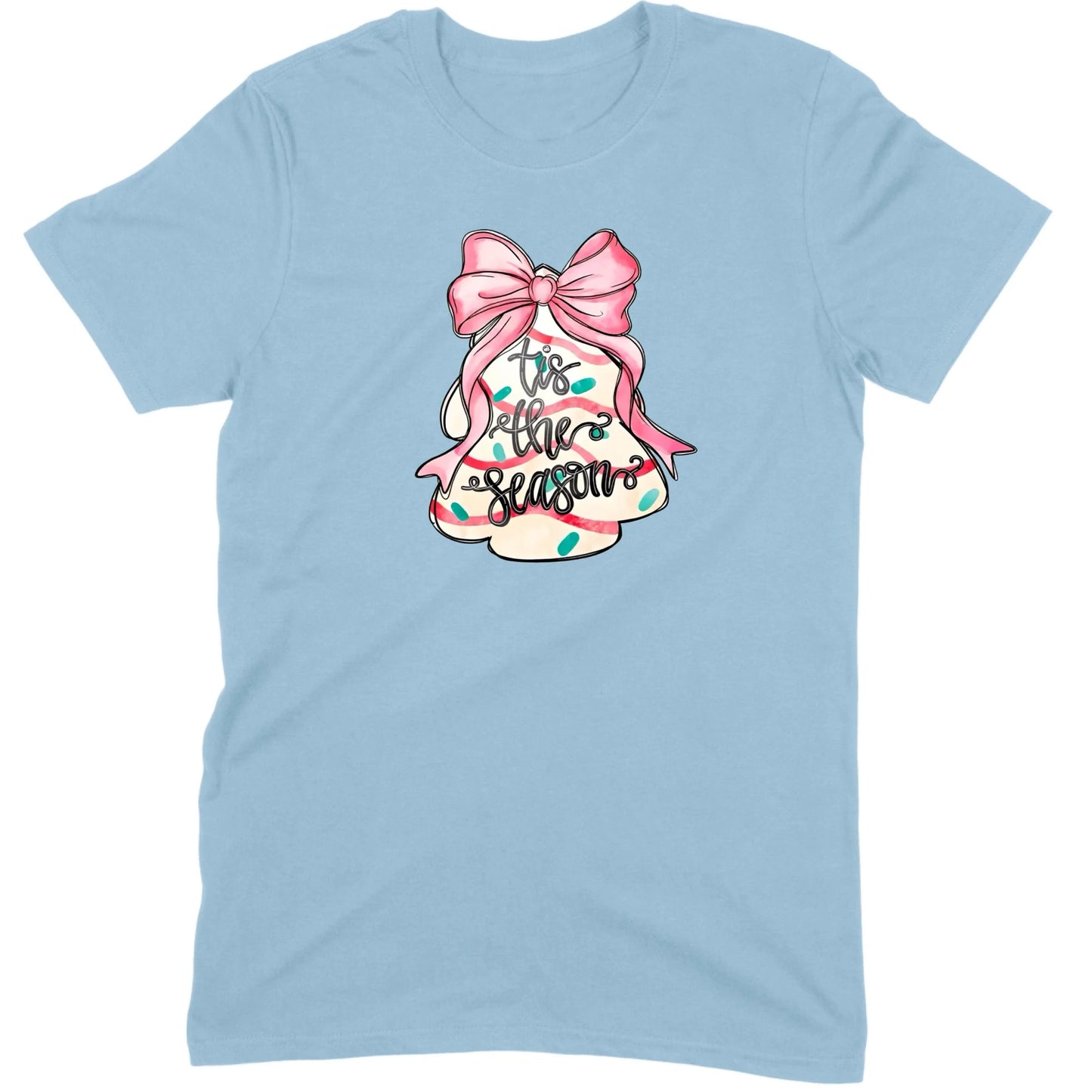 ’Tis The Season Bow Tree Tee