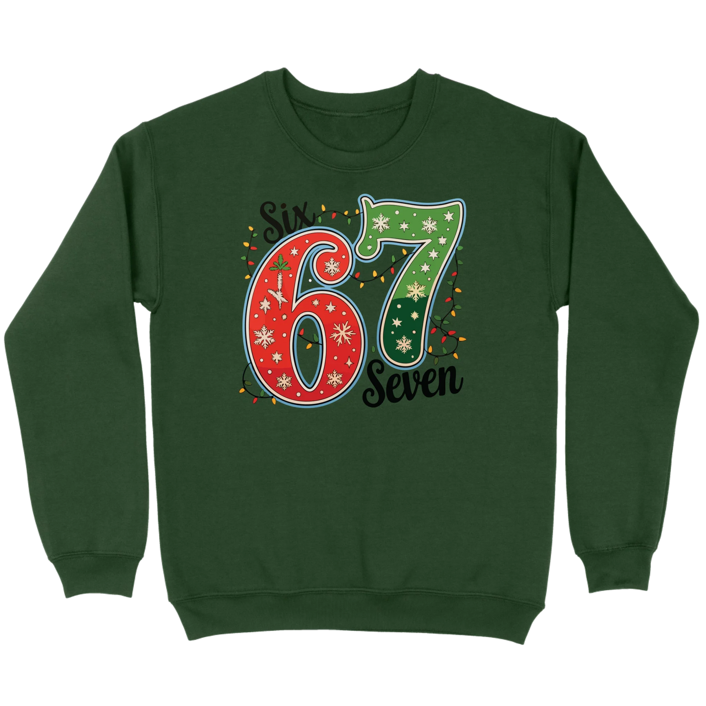 67 Christmas Lights Sweatshirt