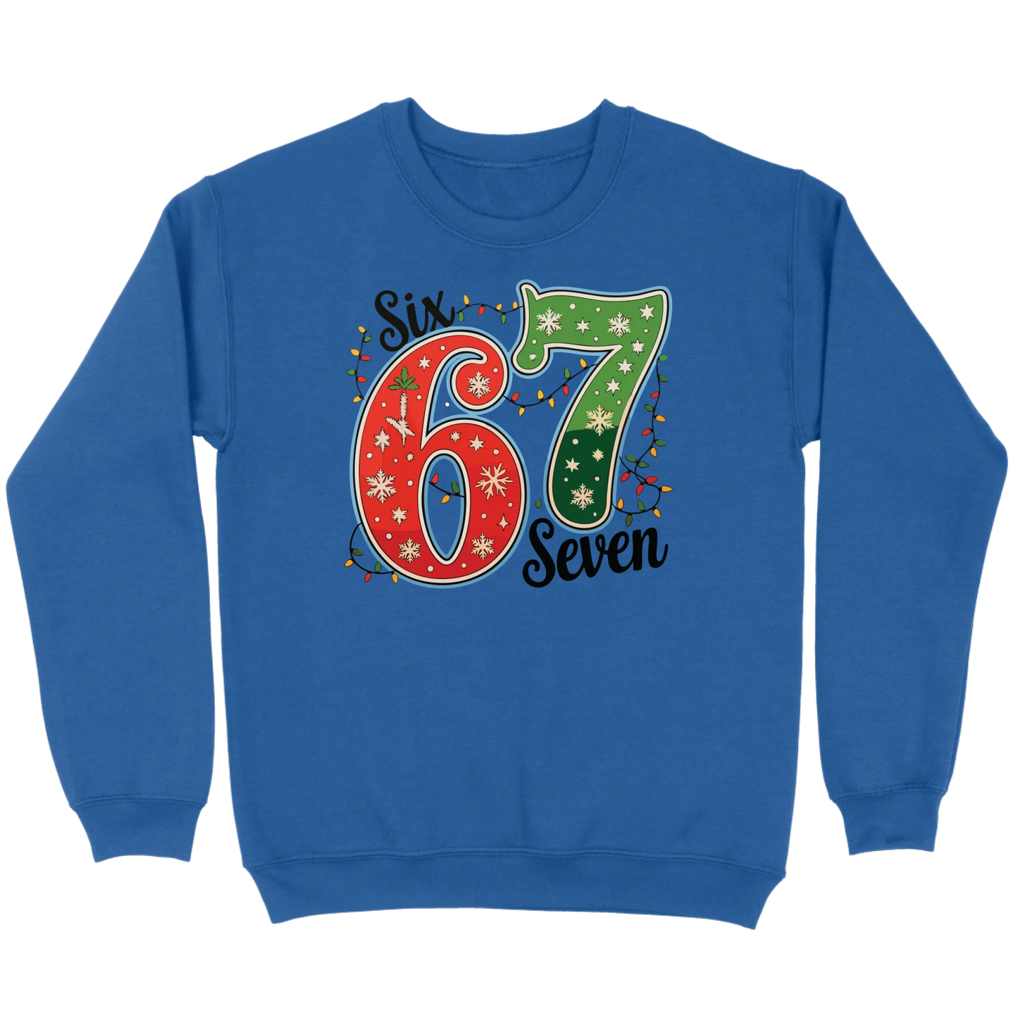 67 Christmas Lights Sweatshirt