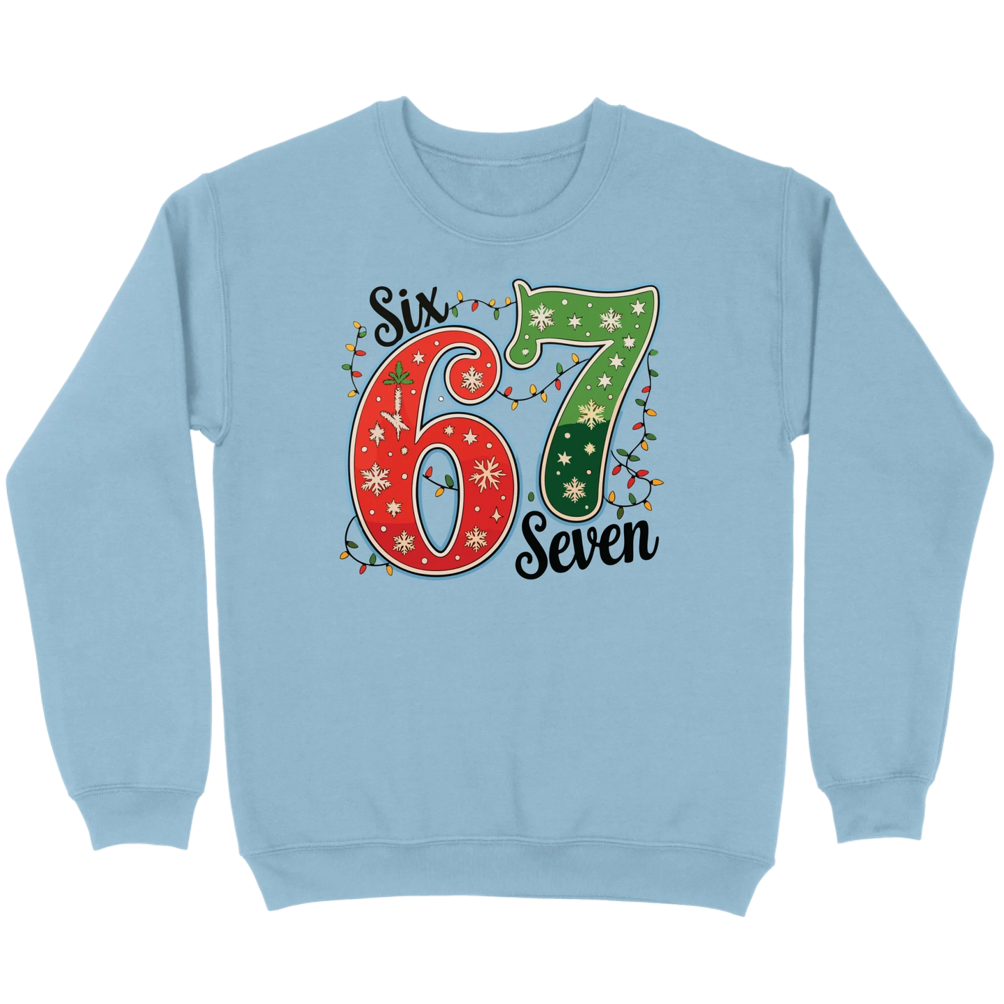 67 Christmas Lights Sweatshirt