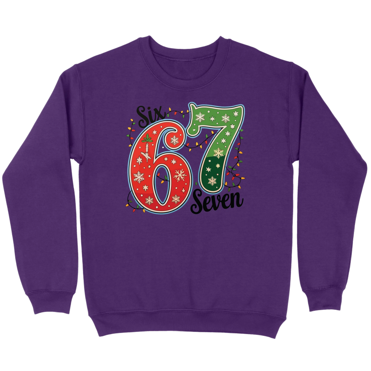 67 Christmas Lights Sweatshirt