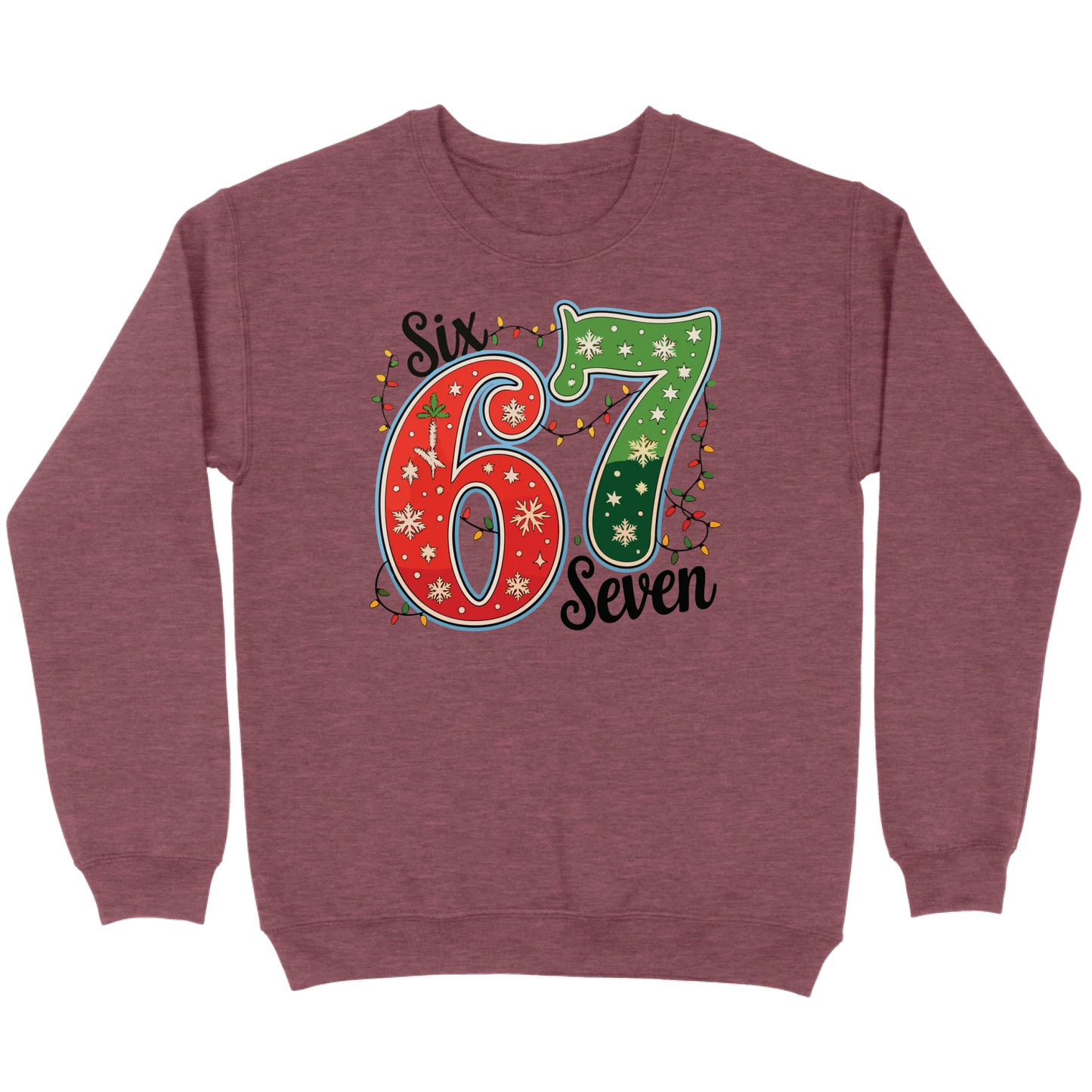 67 Christmas Lights Sweatshirt