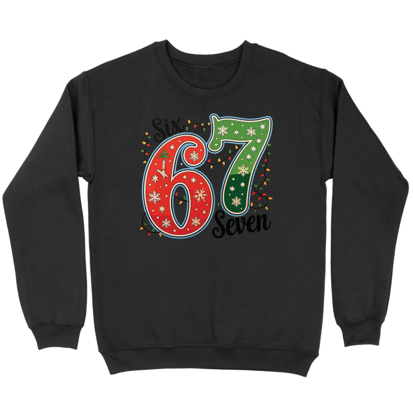 67 Christmas Lights Sweatshirt