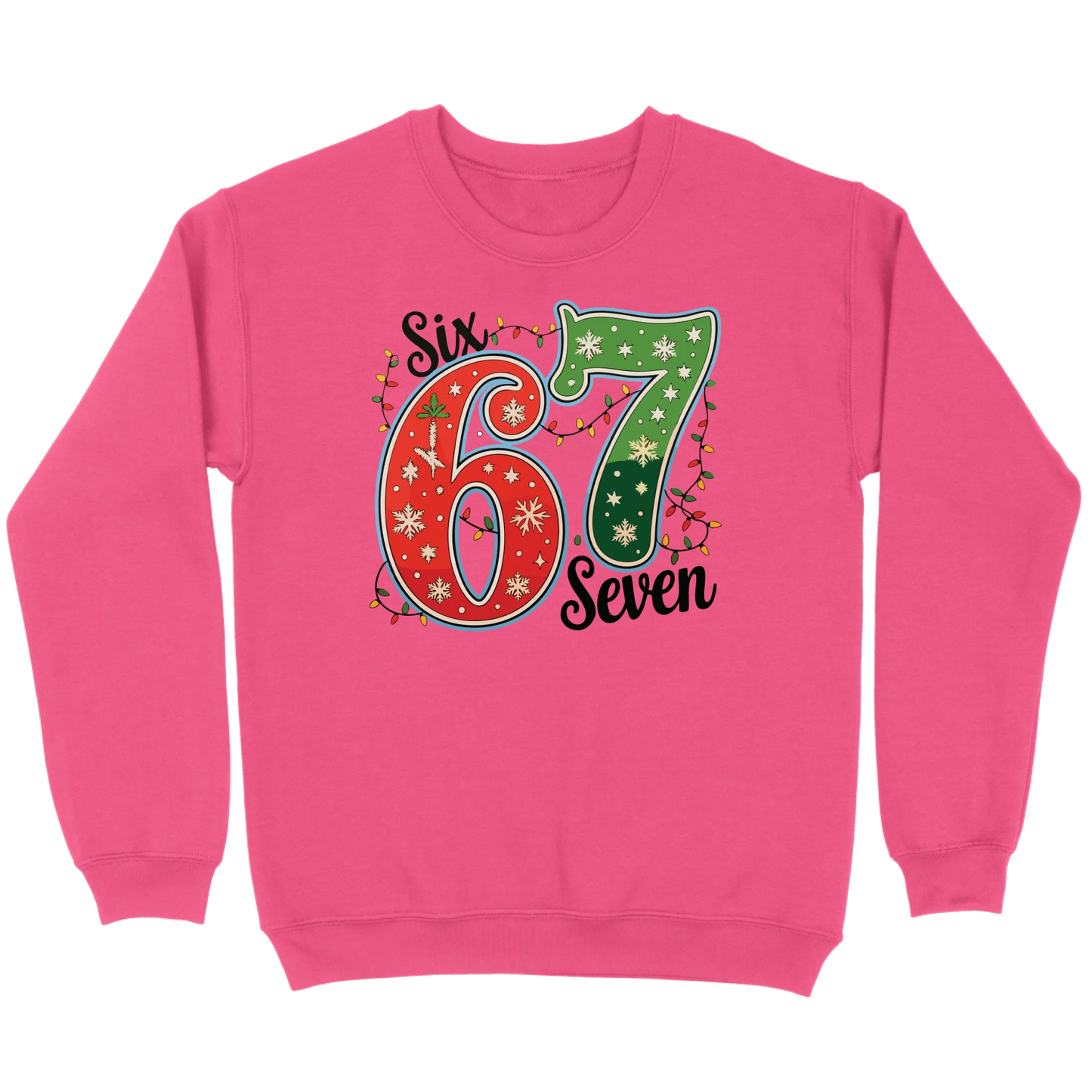 67 Christmas Lights Sweatshirt