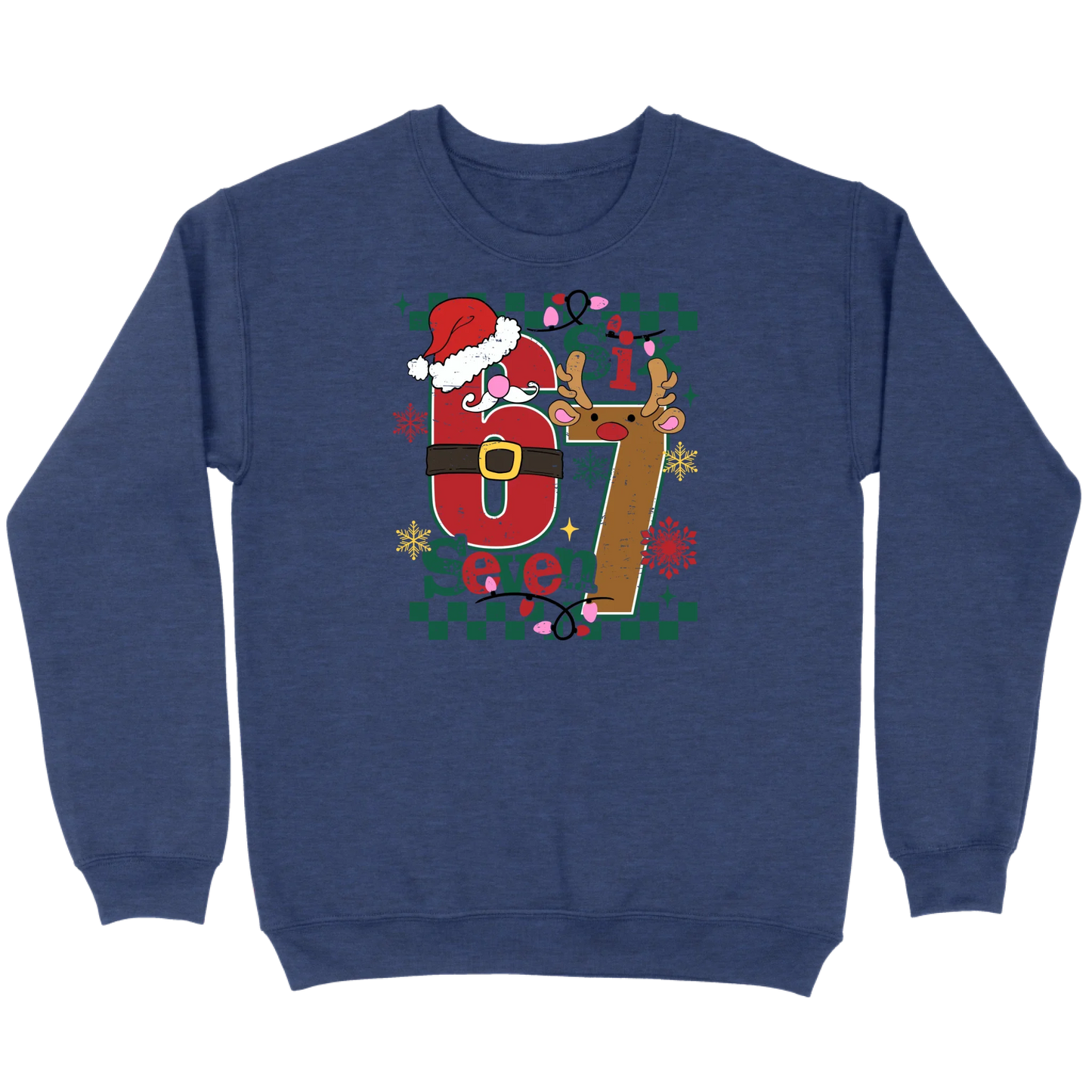 67 Santa & Reindeer Sweatshirt