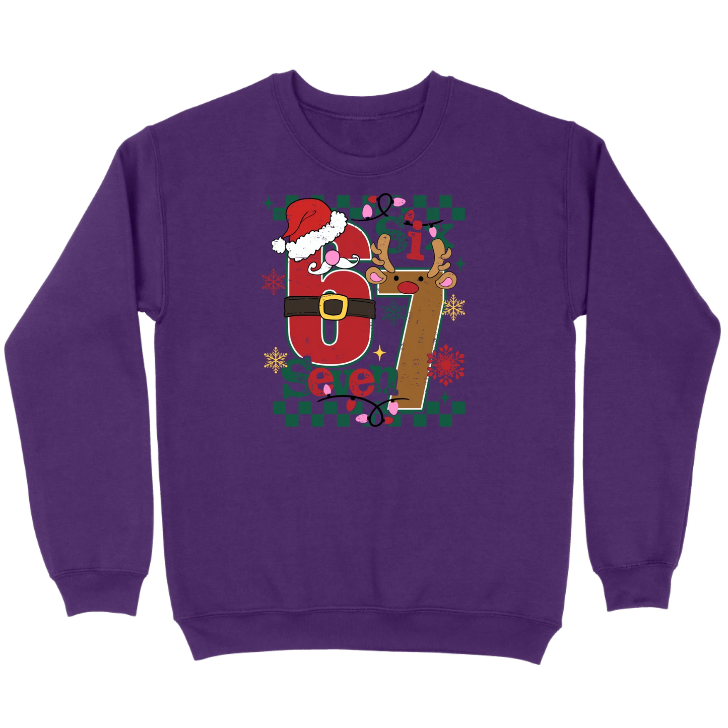 67 Santa & Reindeer Sweatshirt