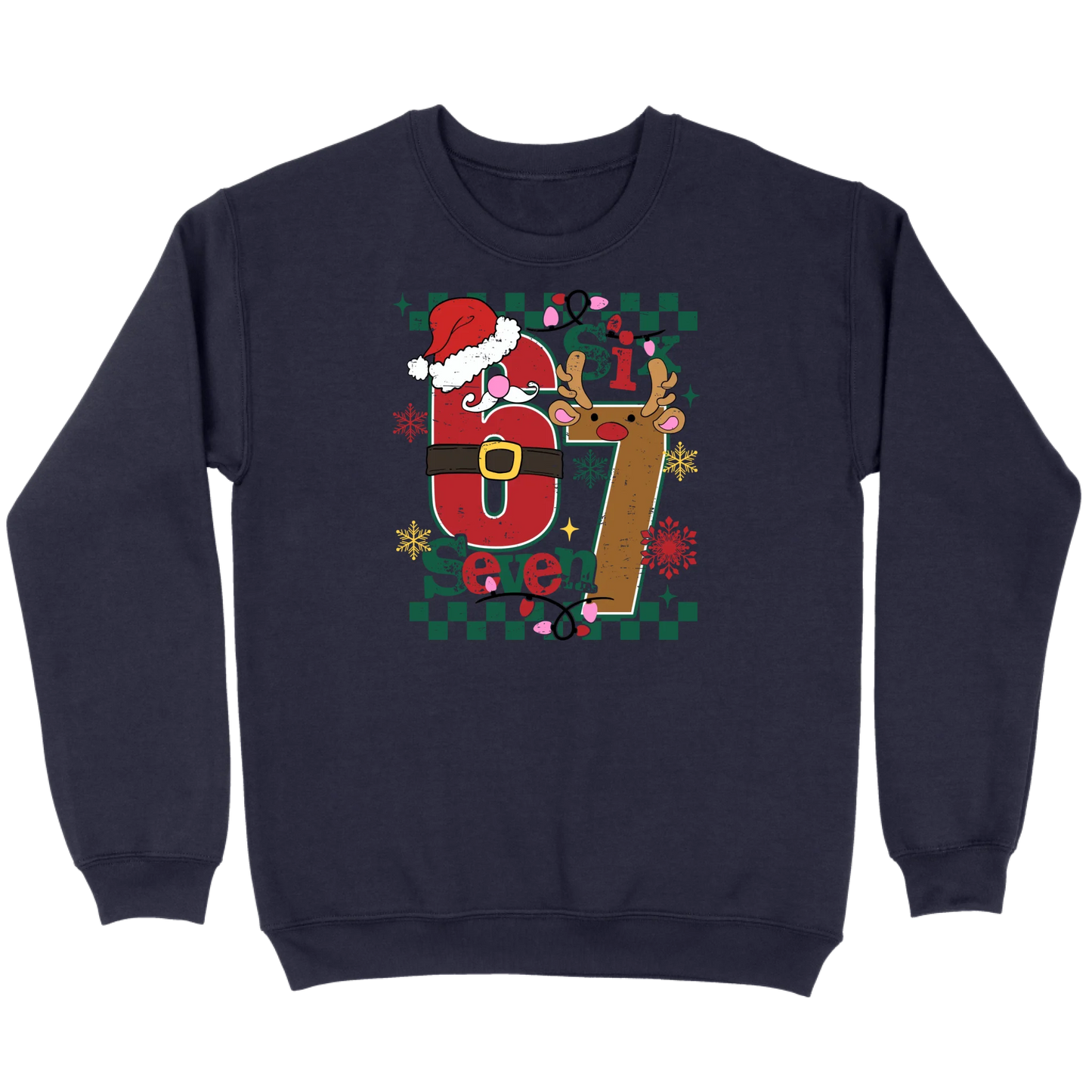 67 Santa & Reindeer Sweatshirt