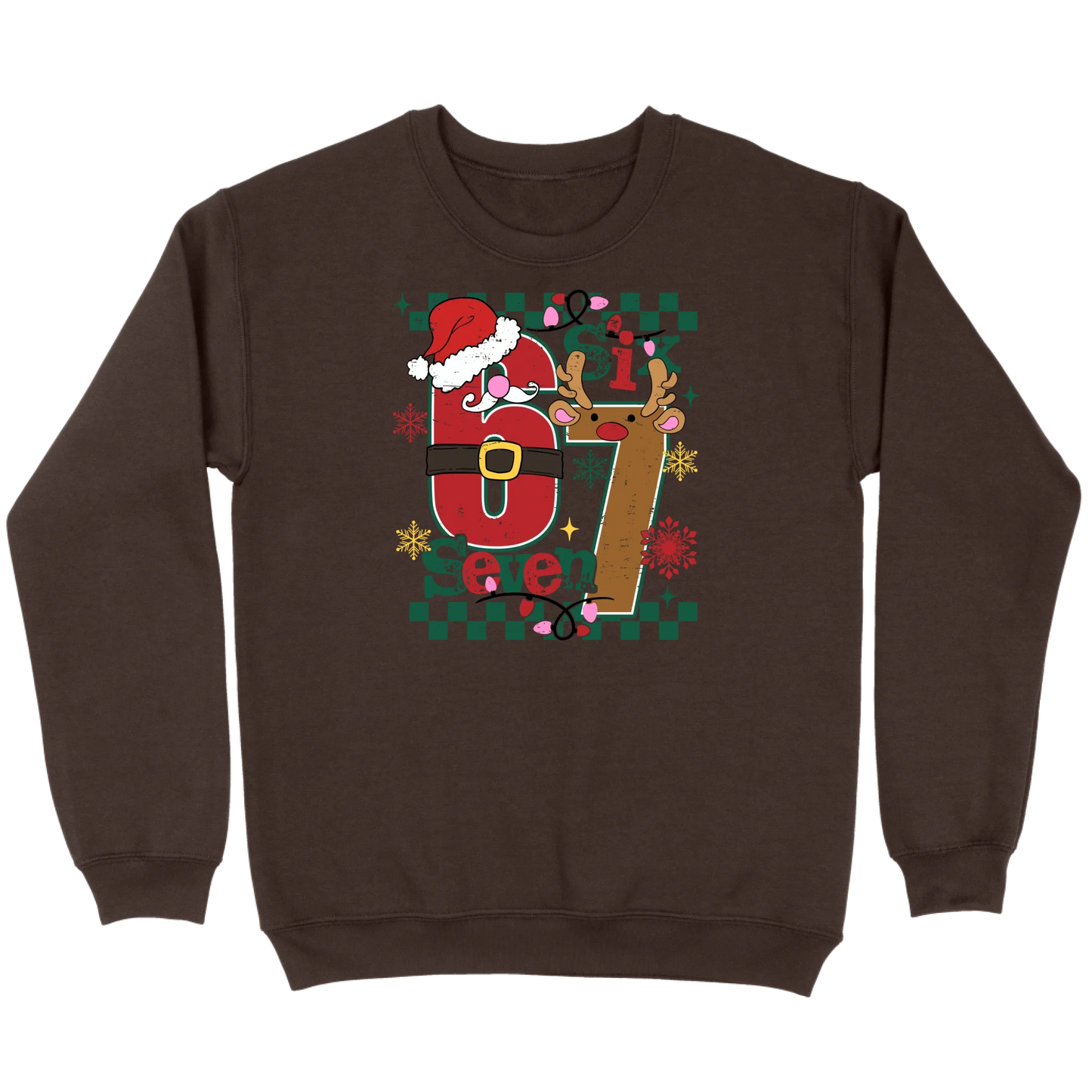67 Santa & Reindeer Sweatshirt