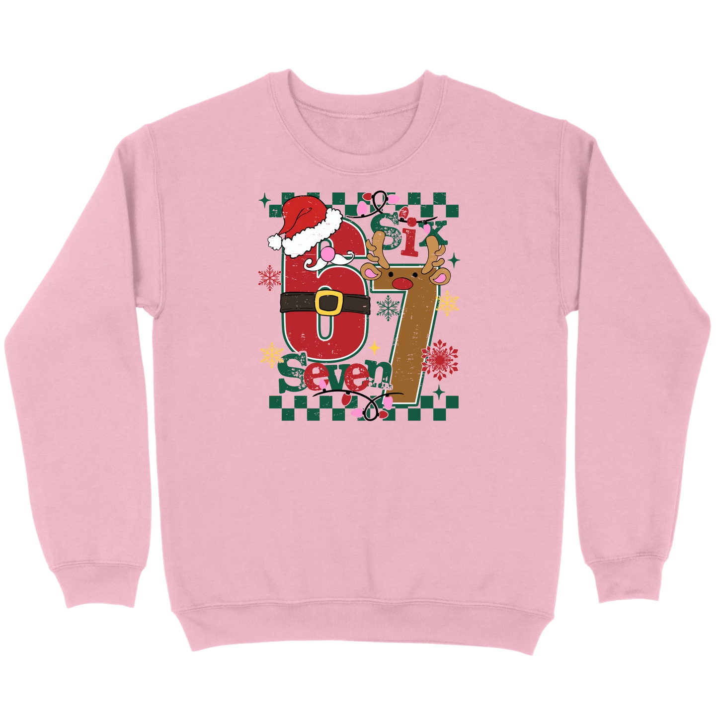 67 Santa & Reindeer Sweatshirt