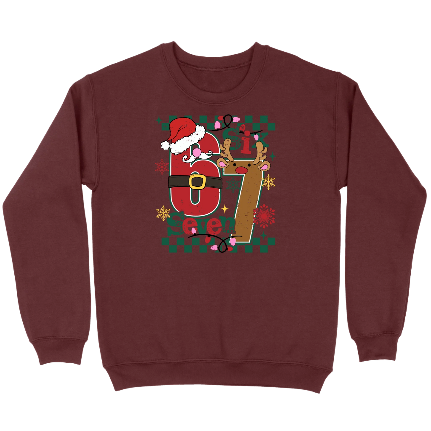 67 Santa & Reindeer Sweatshirt
