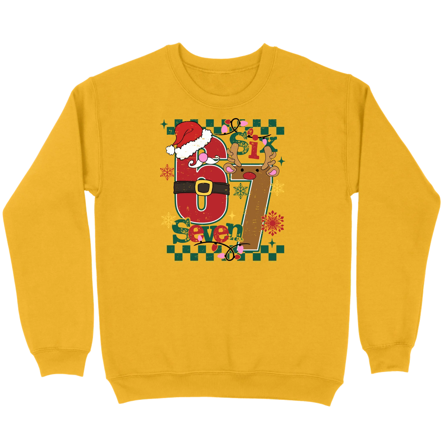 67 Santa & Reindeer Sweatshirt