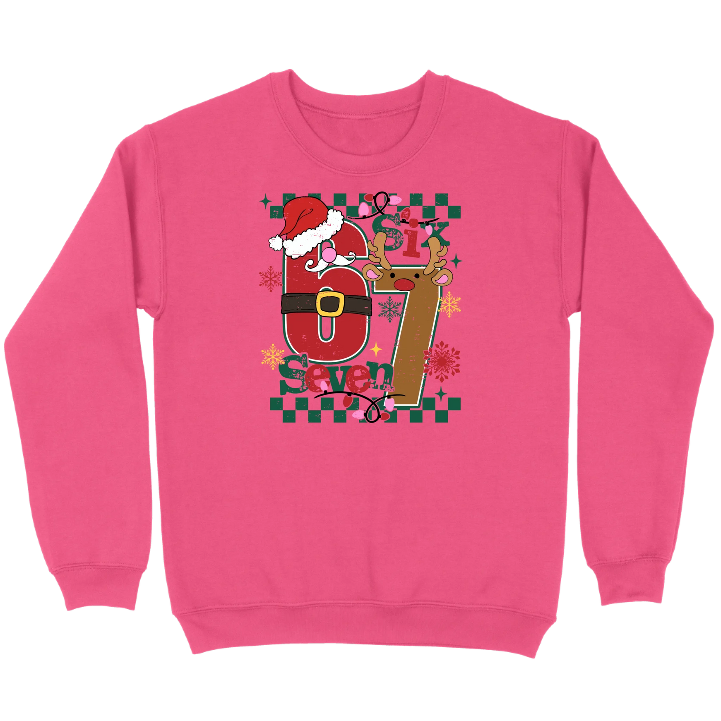 67 Santa & Reindeer Sweatshirt