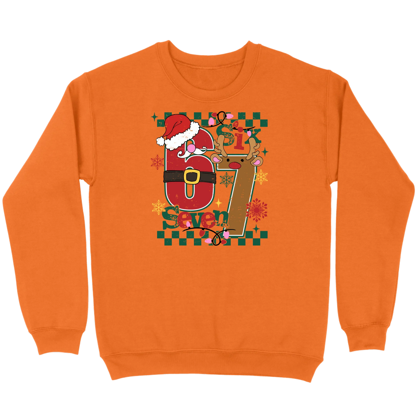 67 Santa & Reindeer Sweatshirt