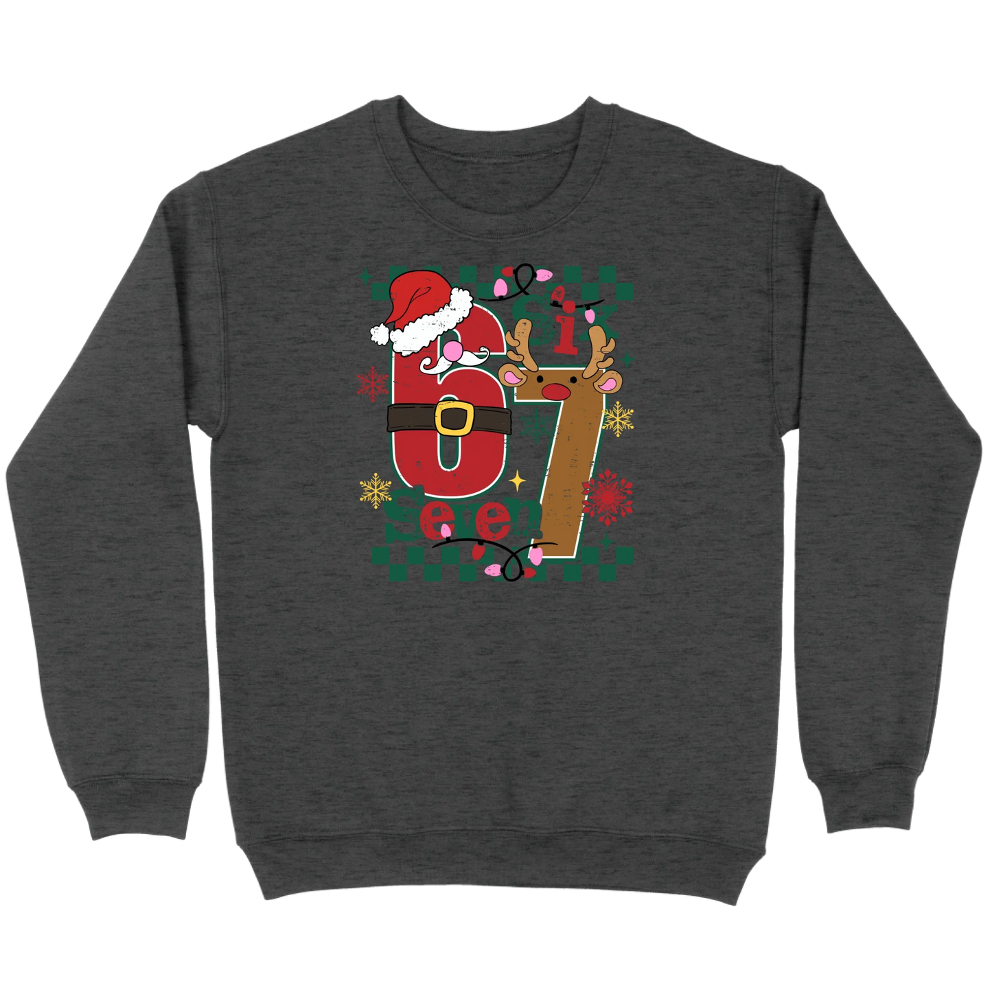 67 Santa & Reindeer Sweatshirt