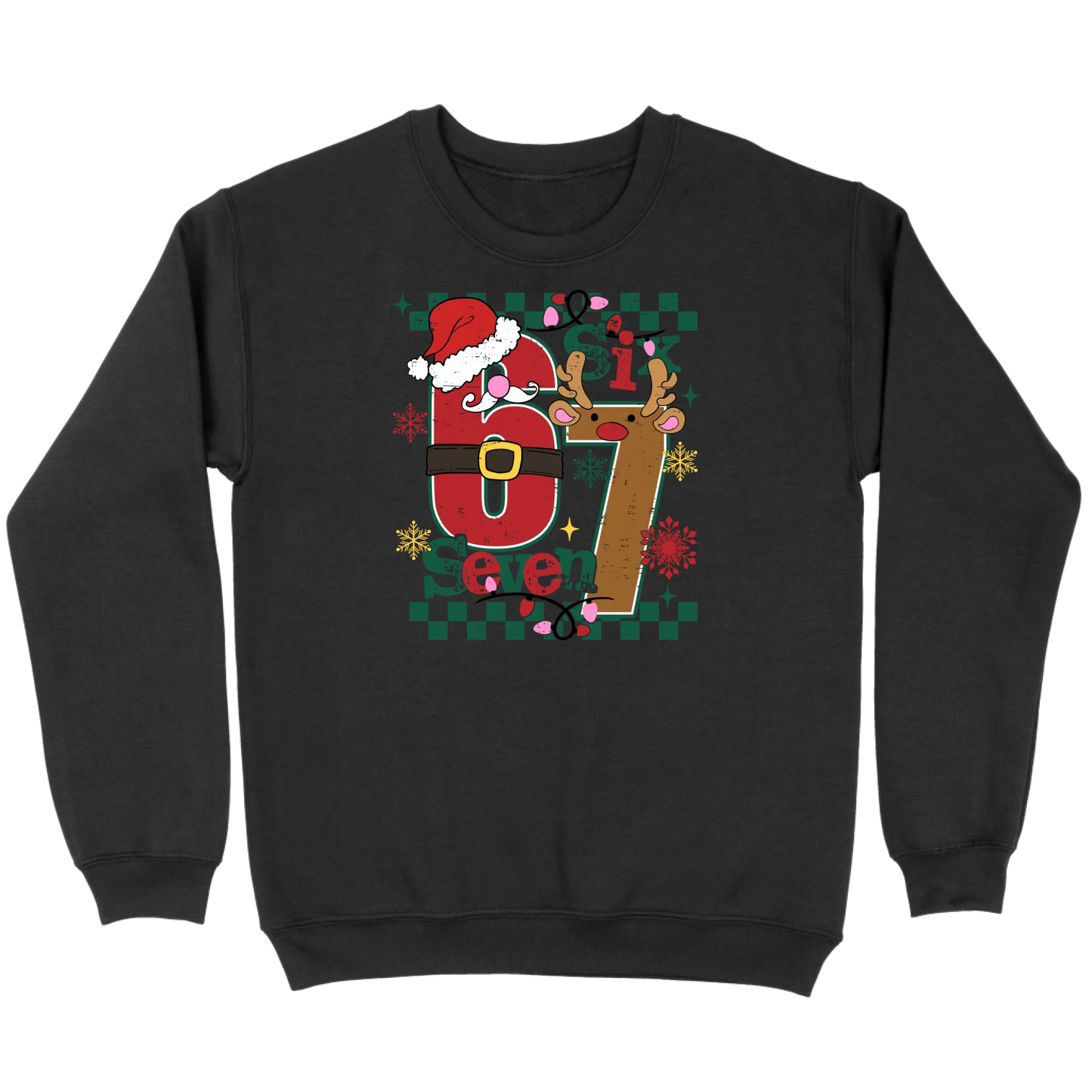 67 Santa & Reindeer Sweatshirt