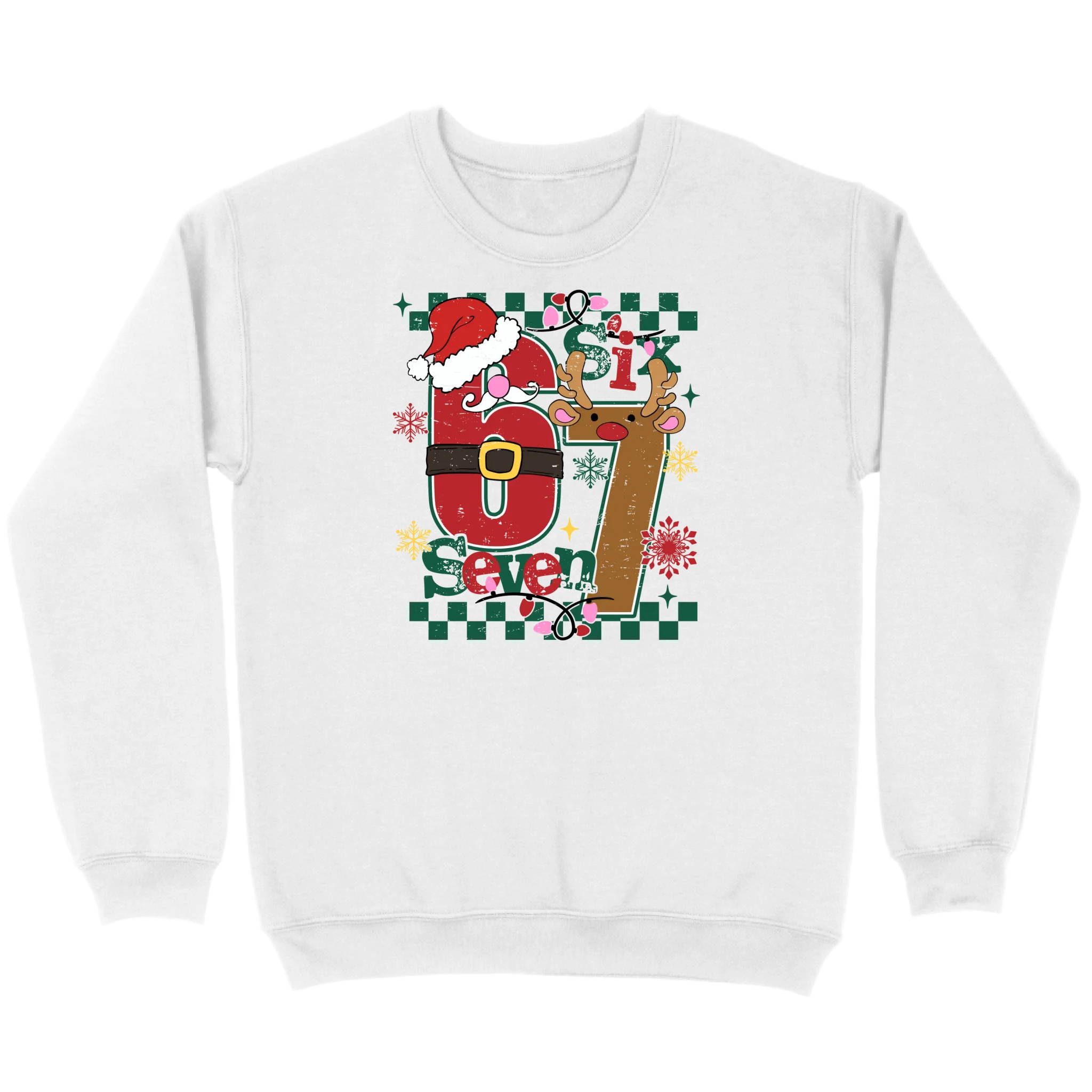 67 Santa & Reindeer Sweatshirt