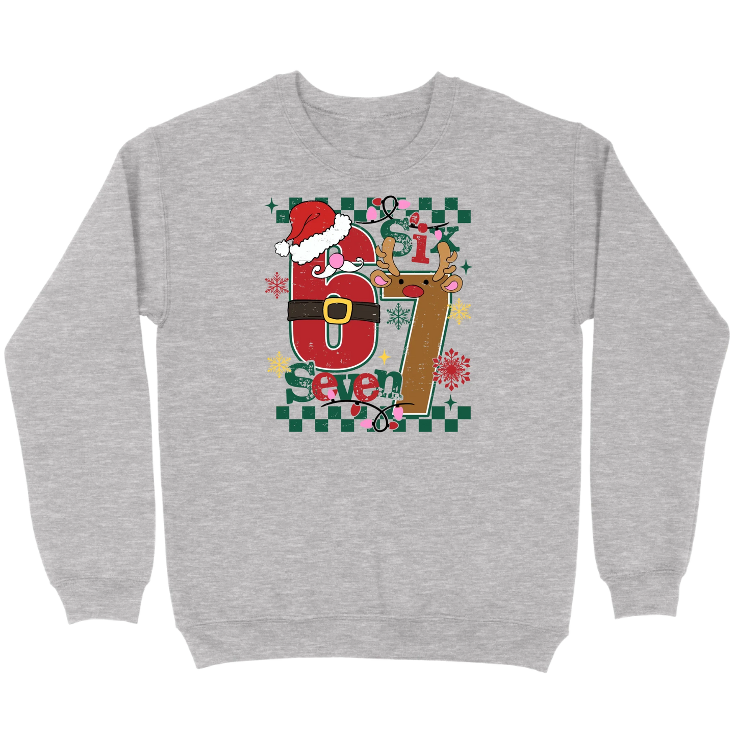67 Santa & Reindeer Sweatshirt