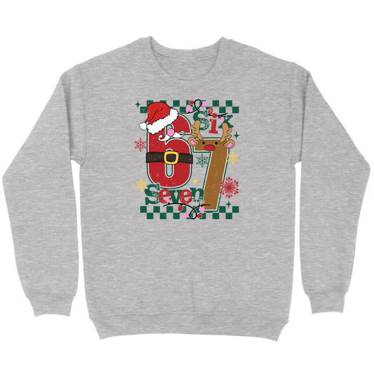 67 Santa & Reindeer Sweatshirt
